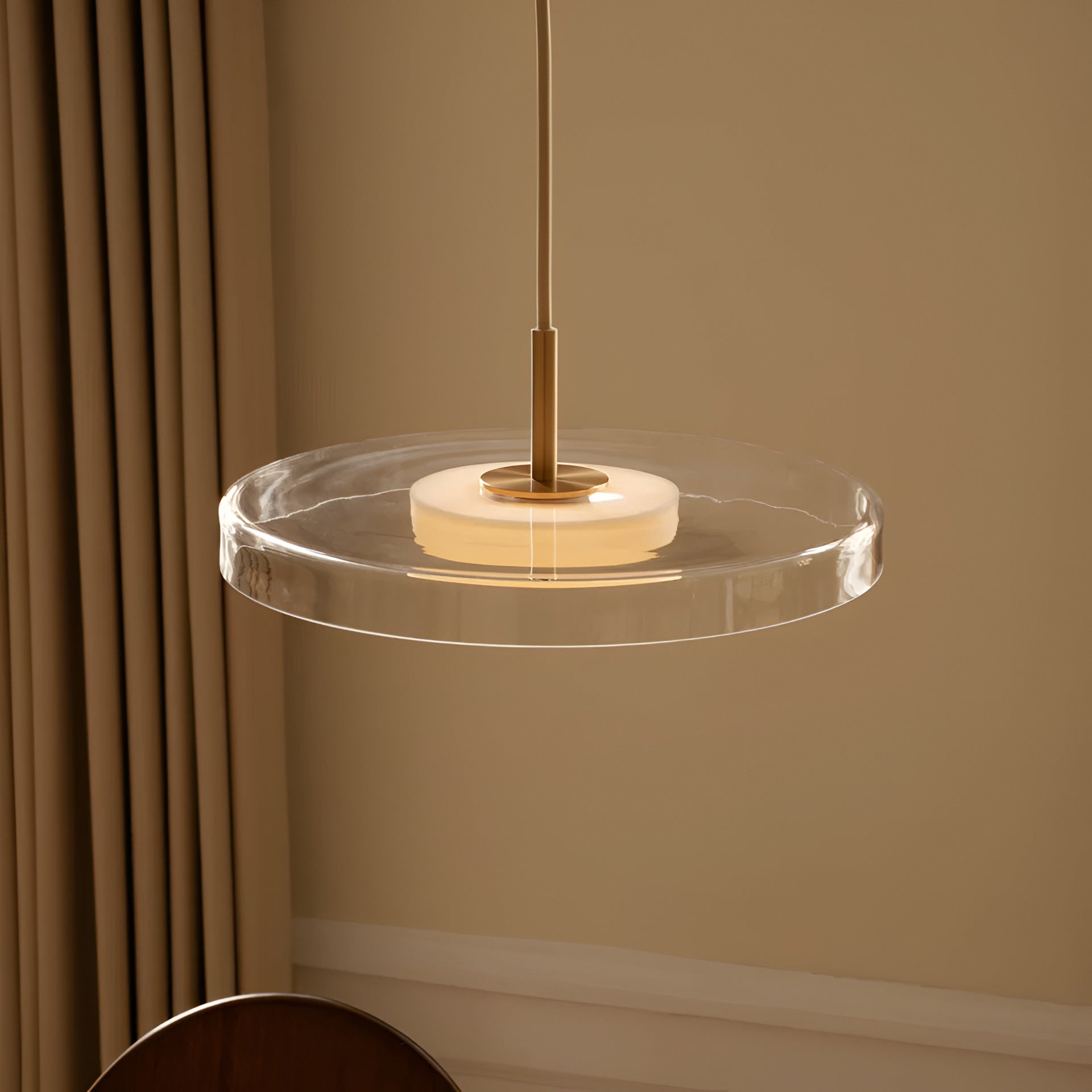 Pendelleuchte ASTERIA GLASS transparent [Klaudia] [wymiary]