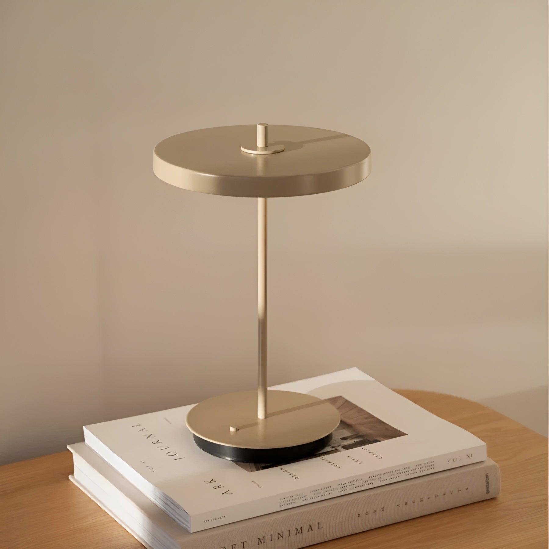 Tragbare Lampe ASTERIA MOVE MONOCHROME beige