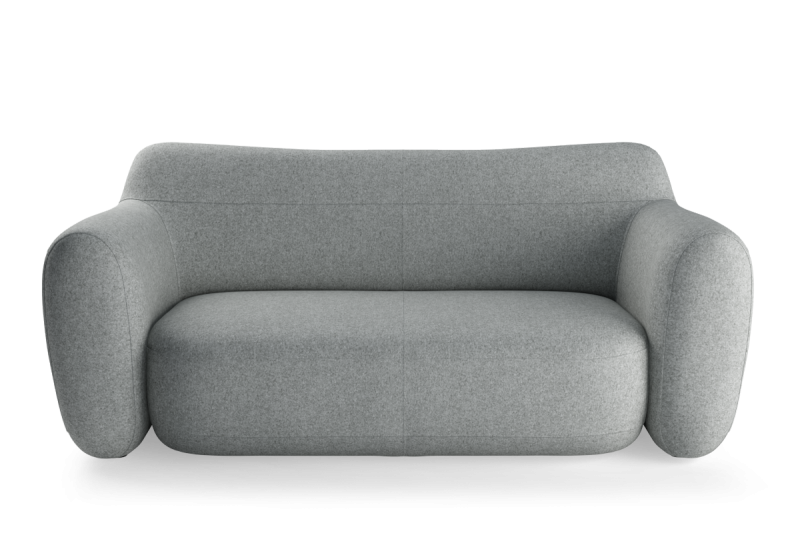 2-seater upholstered sofa MOMENTS