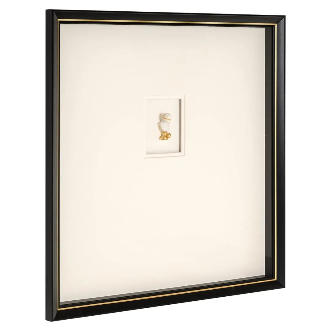 DANNI Beige Picture with Black Frame