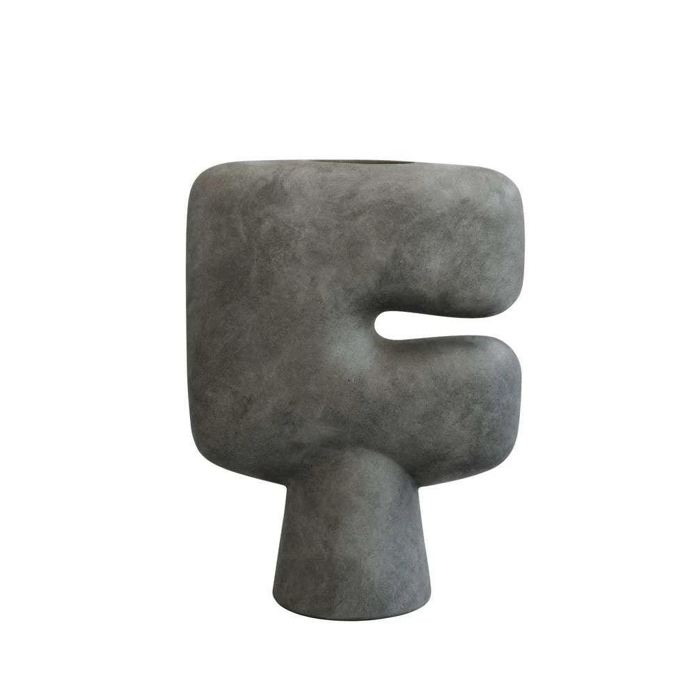 Wazon TRIBAL ciemnoszary 101 Copenhagen L   Eye on Design
