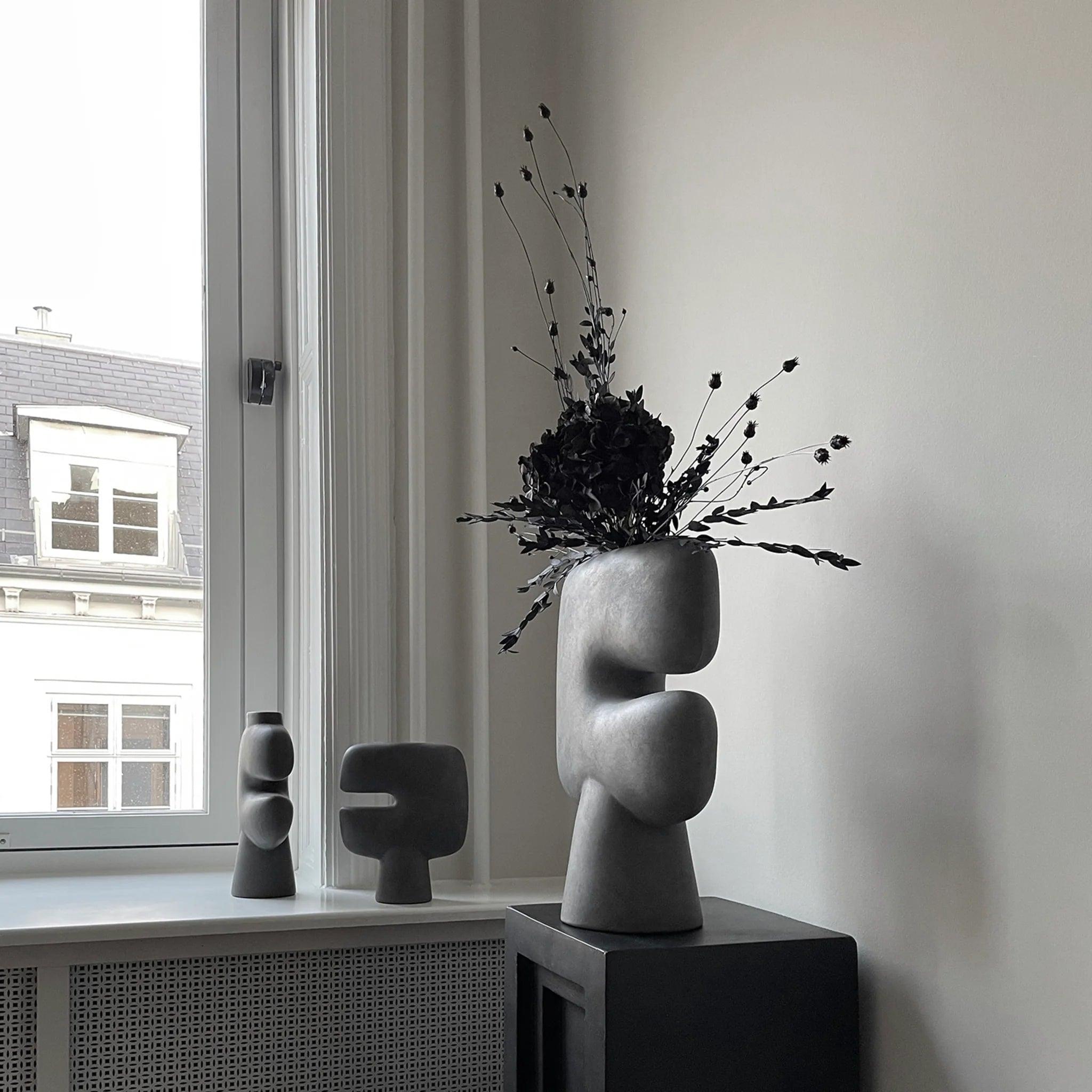 Wazon TRIBAL ciemnoszary 101 Copenhagen    Eye on Design