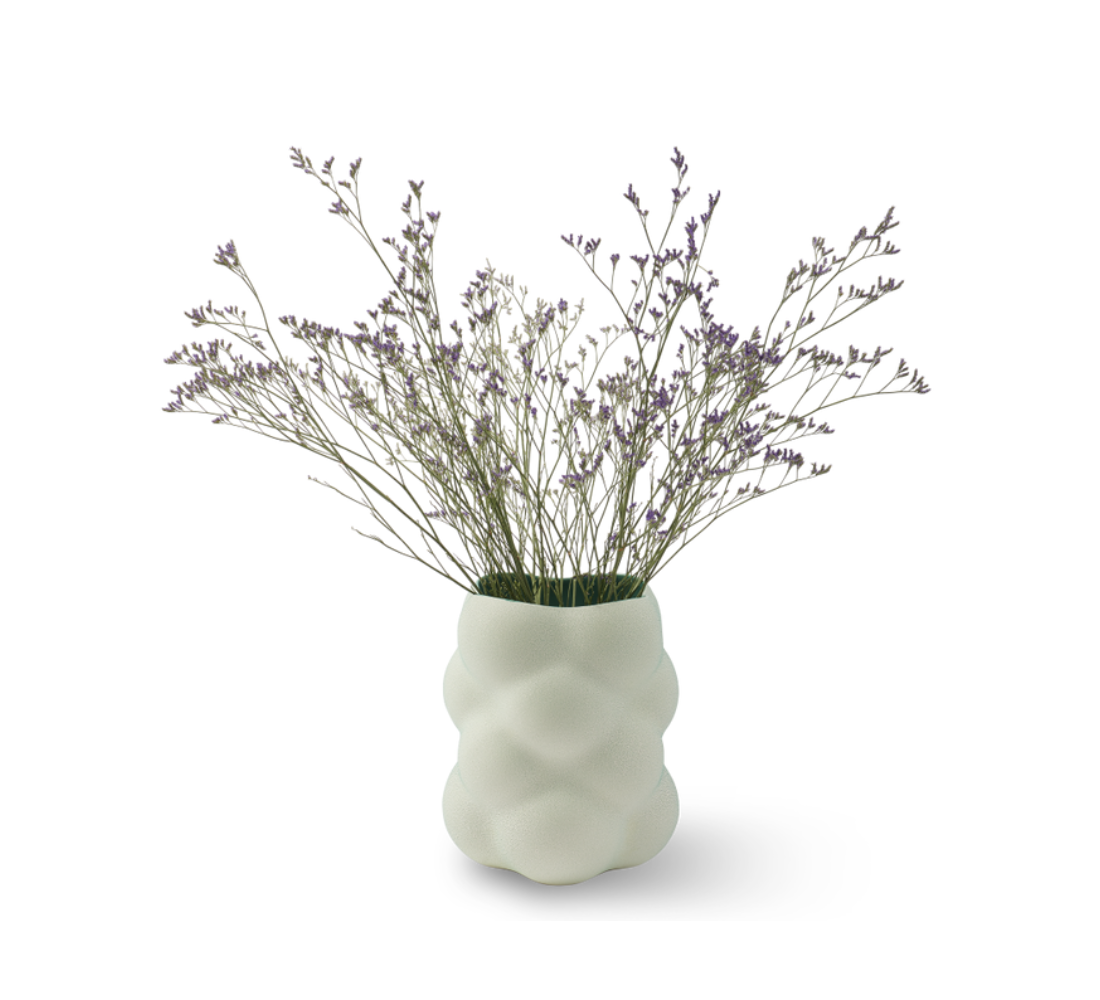 GRAPE Vase dunkelgrün