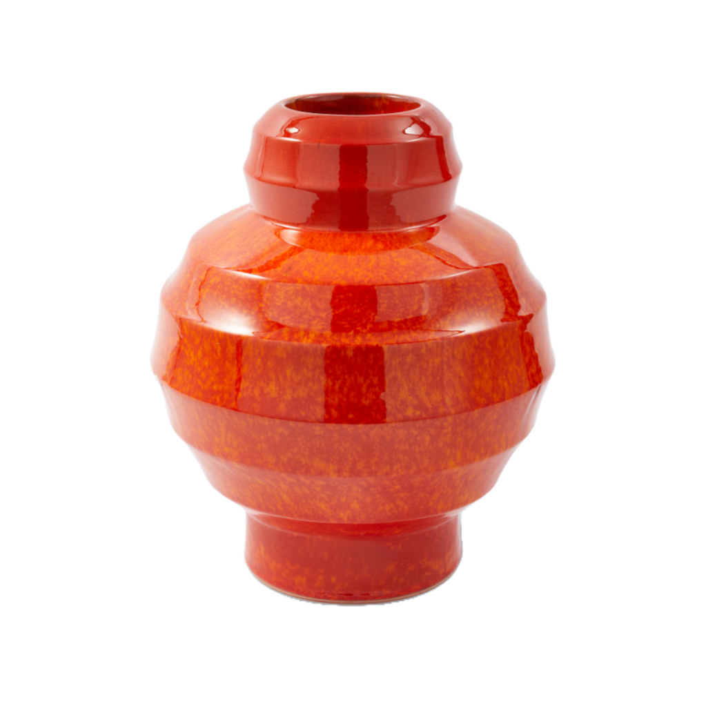 SUMO PLANT POT vase orange