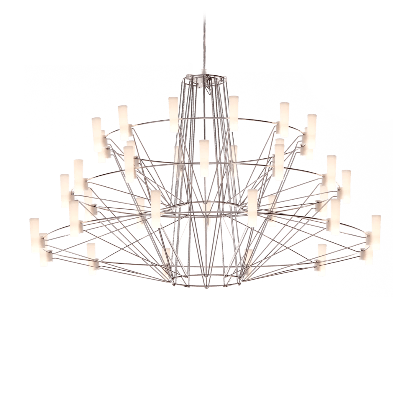 Chandelier COPPELIA chrome Moooi 68 cm Eye on Design