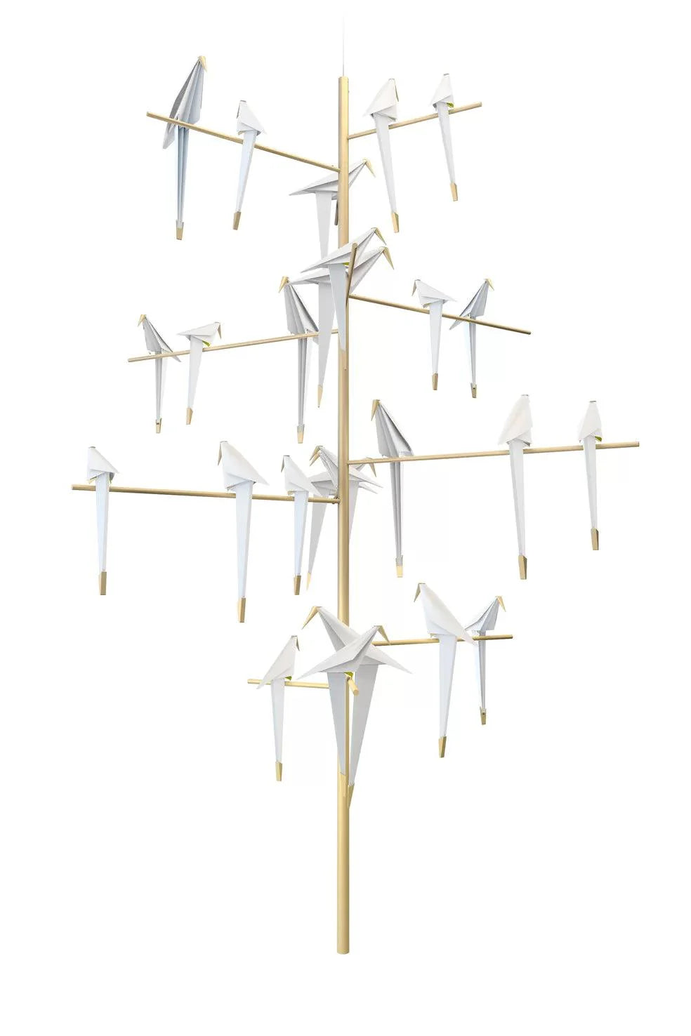 PERCH TREE chandelier steel Moooi Eye on Design