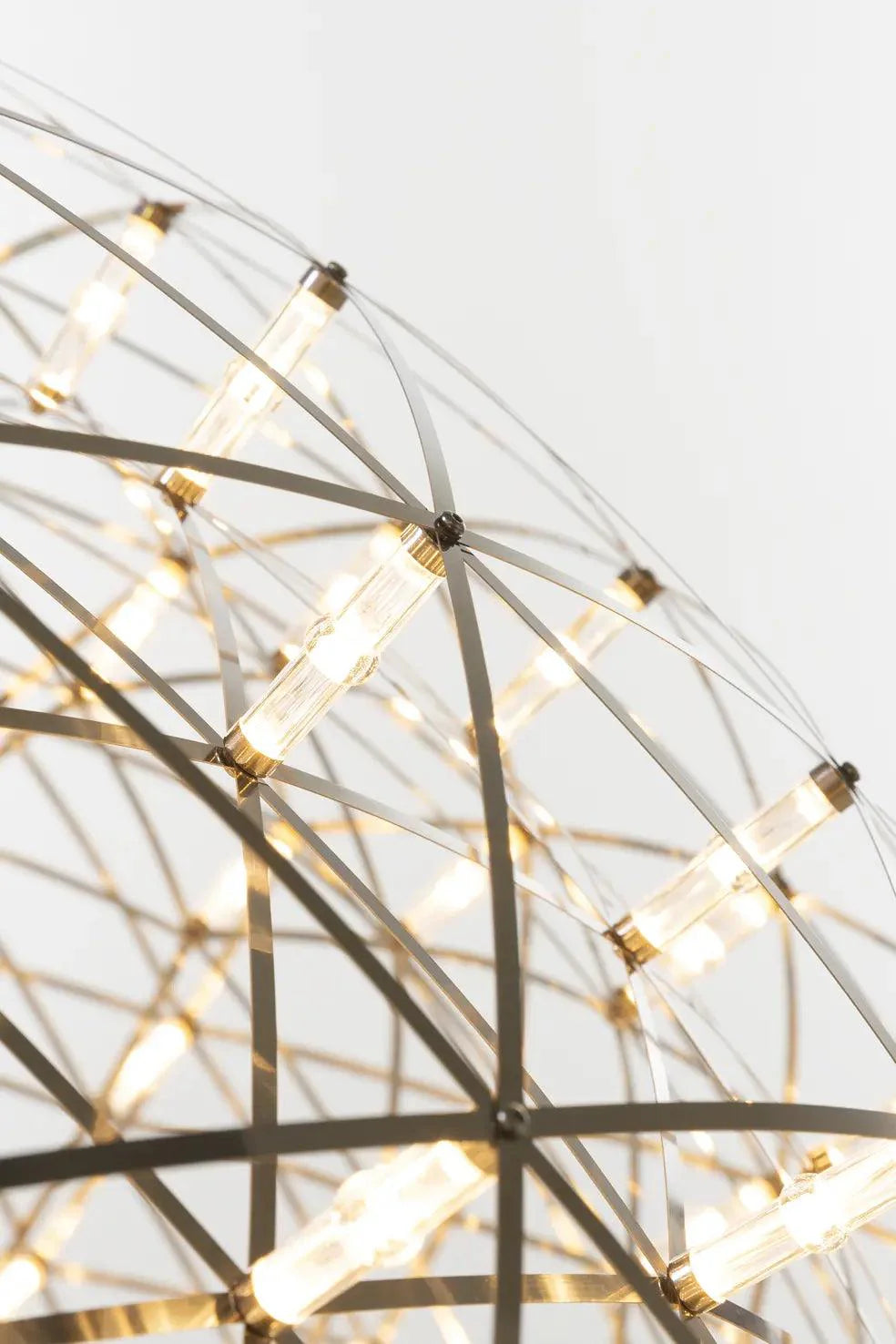 RAIMOND II chandelier stainless steel Moooi Eye on Design