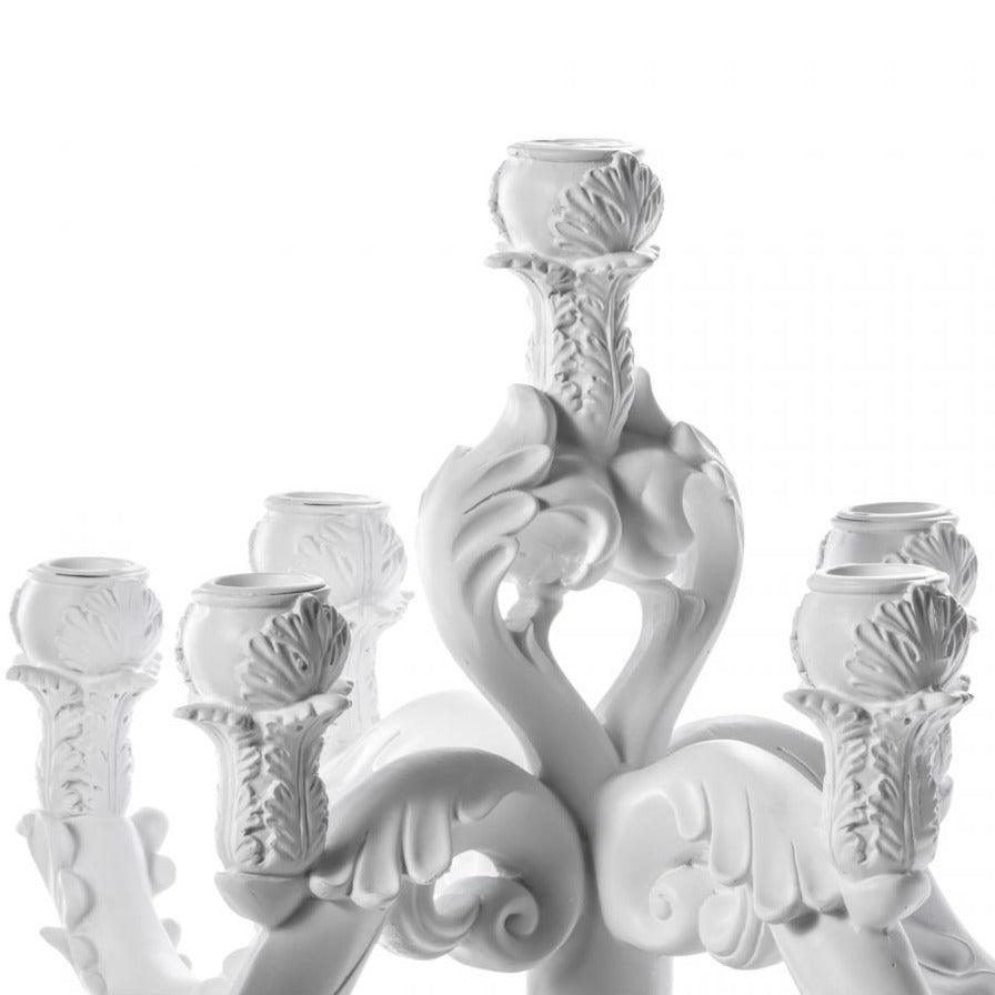 3 MONKEYS candle holder white - Eye on Design