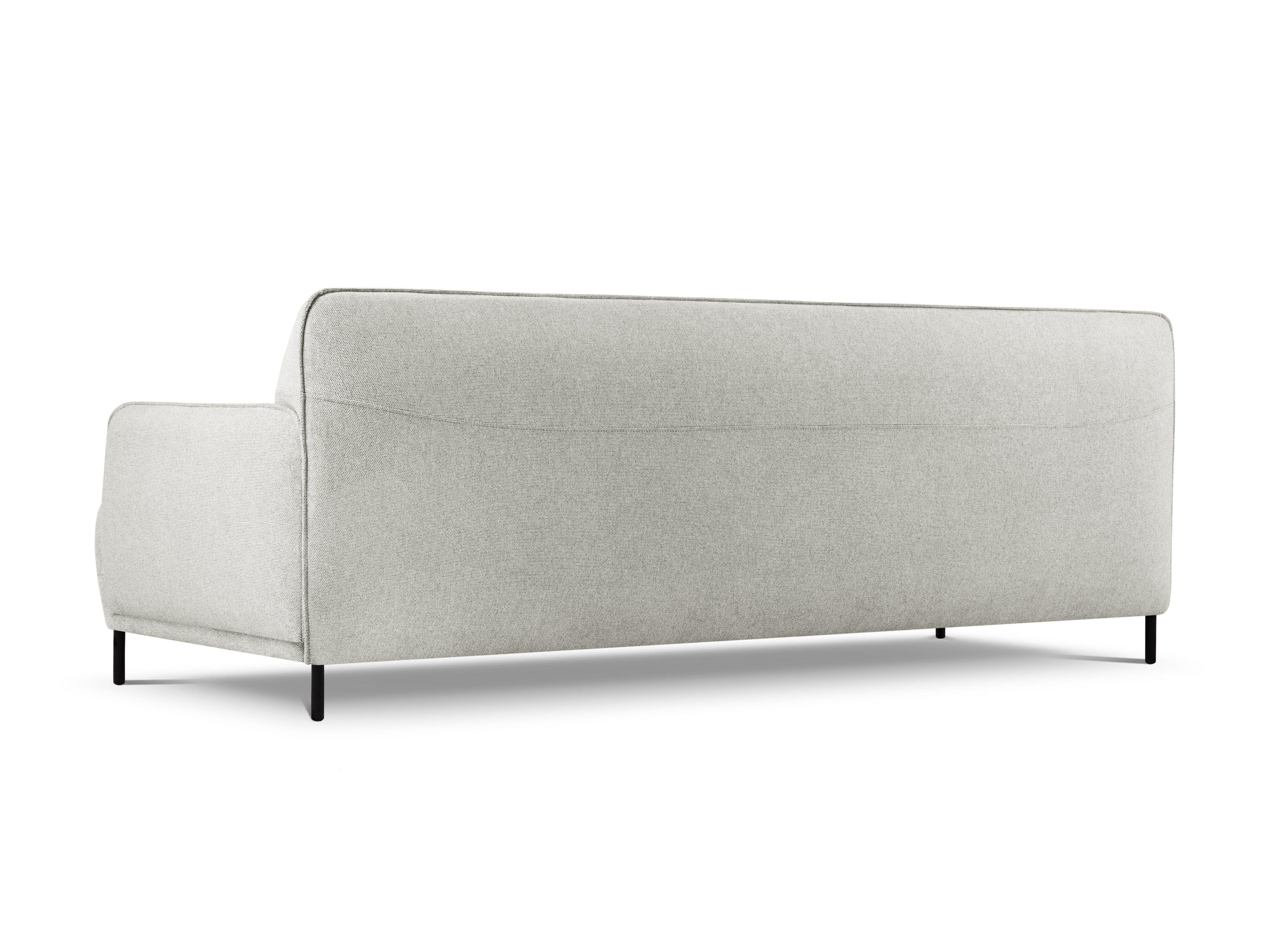 Sofa, "Neso", 3 Seats, 235x90x76
 ,Silver,Black Metal, Windsor & Co, Eye on Design