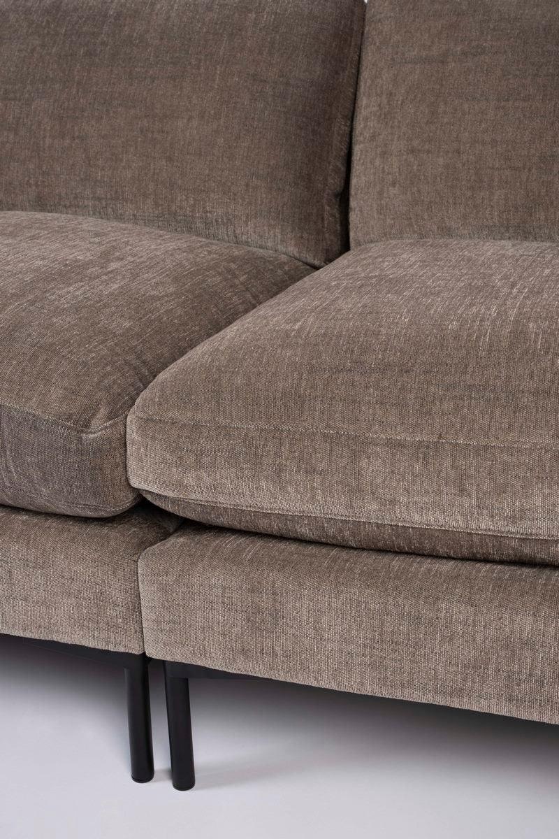 3-seater sofa SUMMER coffee, Zuiver, Eye on Design