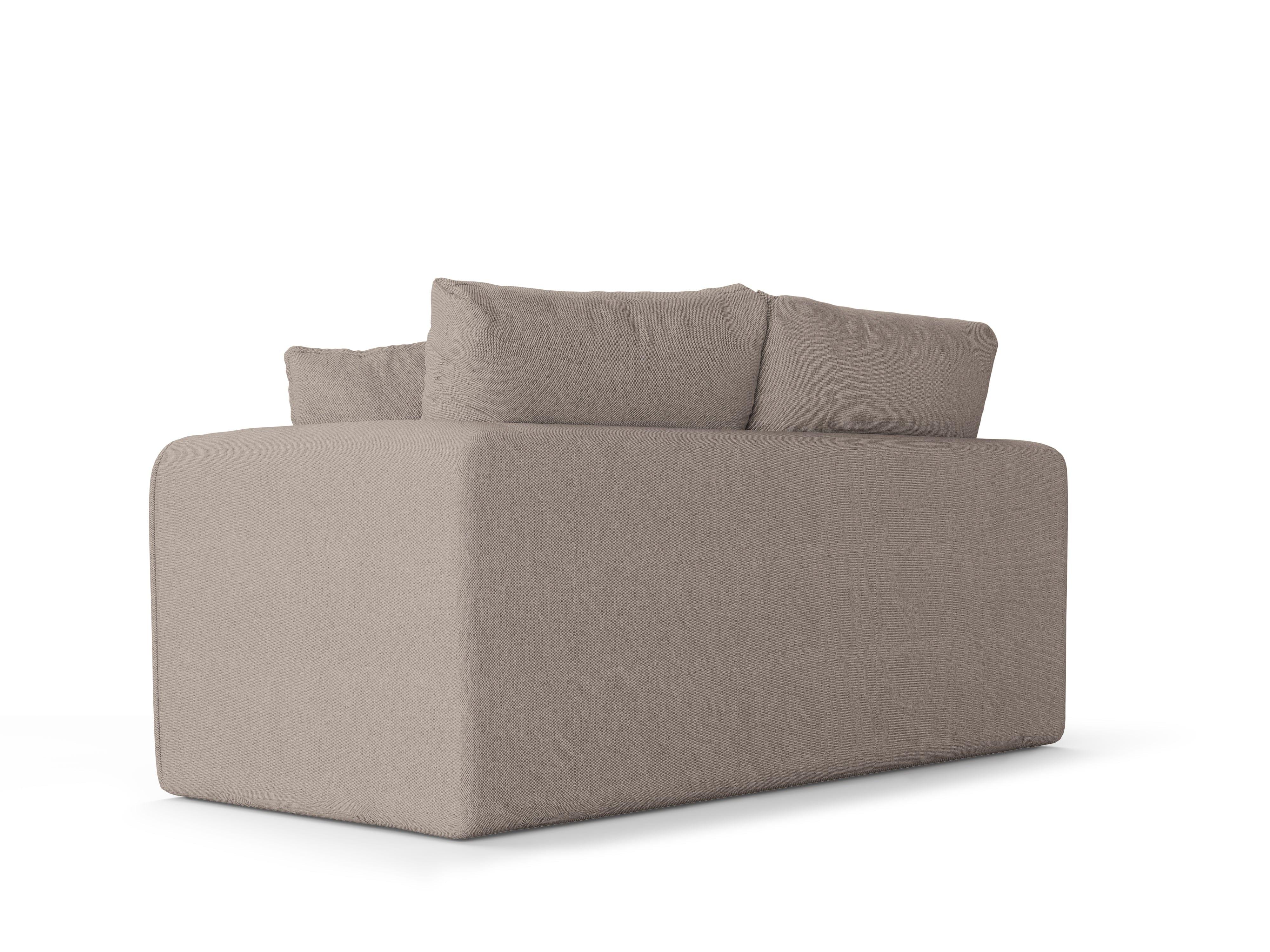 Sofa 2-osobowa z funkcją spania LIDO beżowy Micadoni    Eye on Design