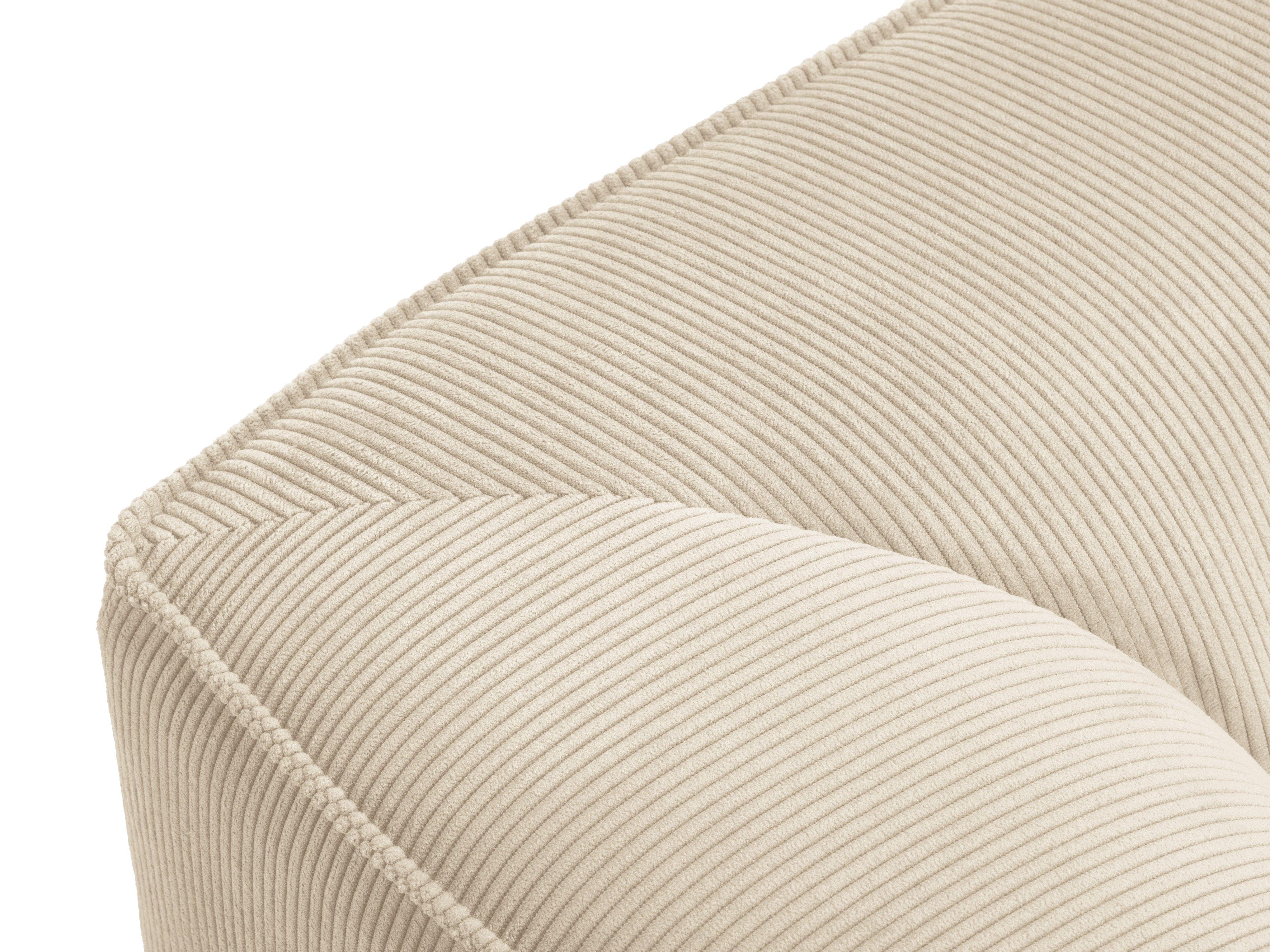 Sofa sztruksowa RUBY beżowy Micadoni    Eye on Design