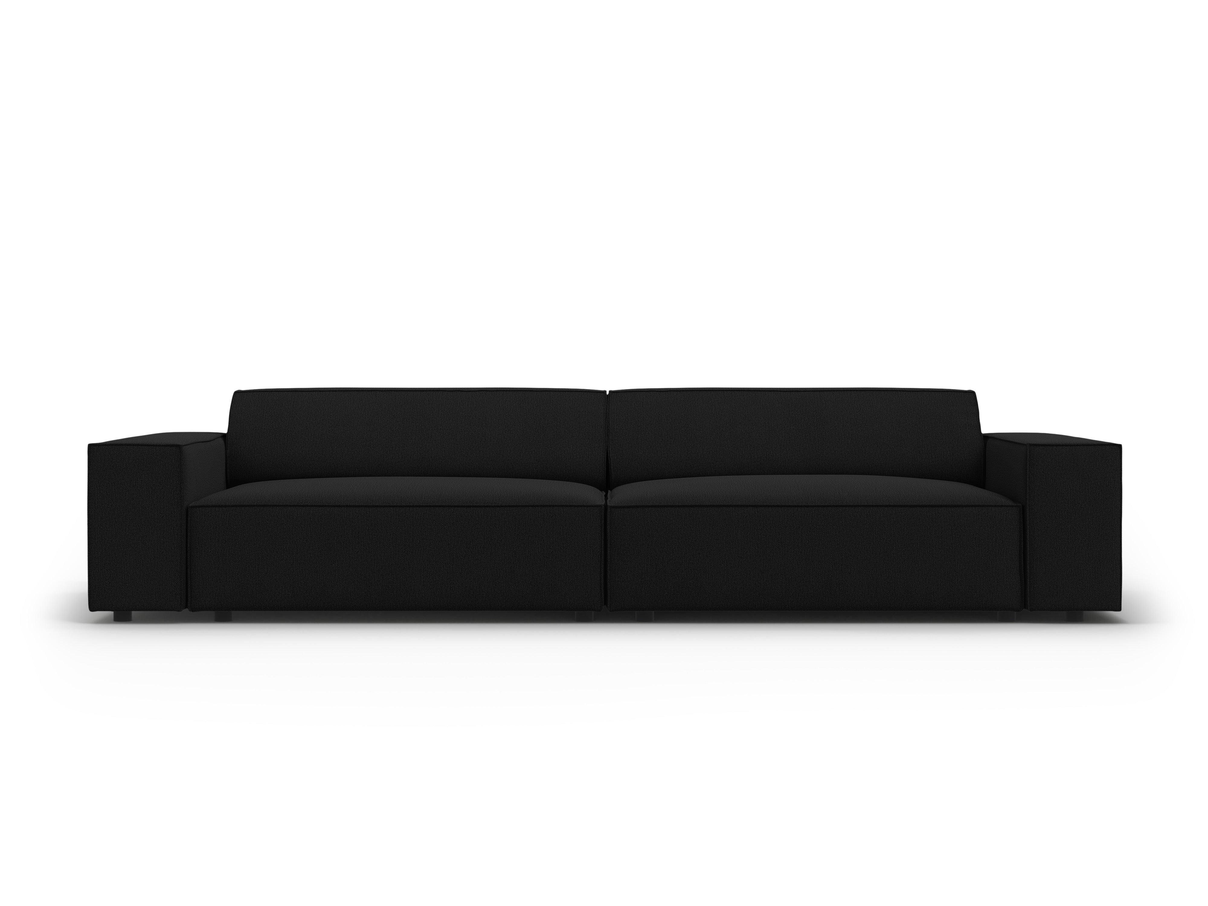 Sofa 4-osobowa JODIE czarny Micadoni    Eye on Design