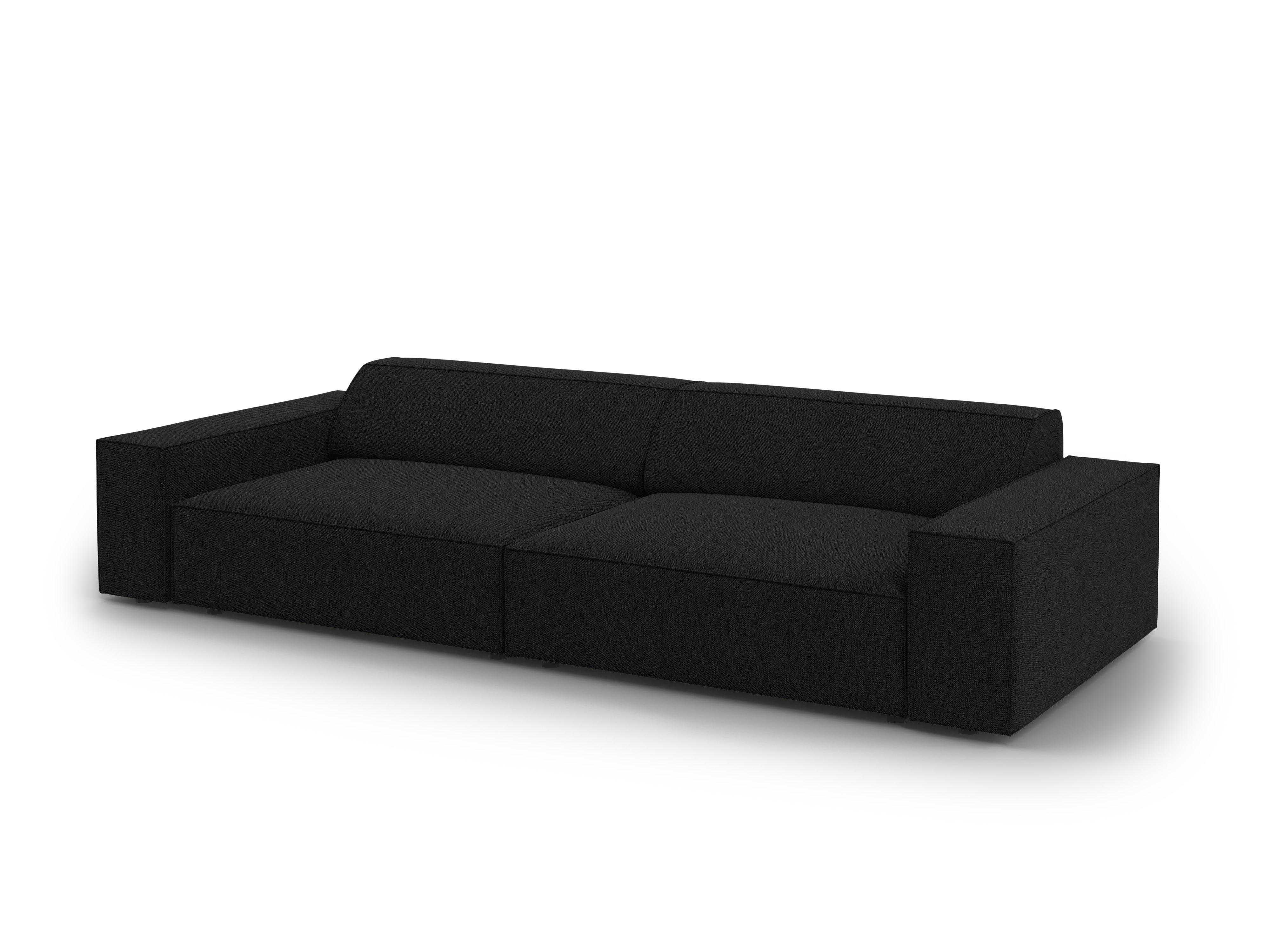 Sofa 4-osobowa JODIE czarny Micadoni    Eye on Design