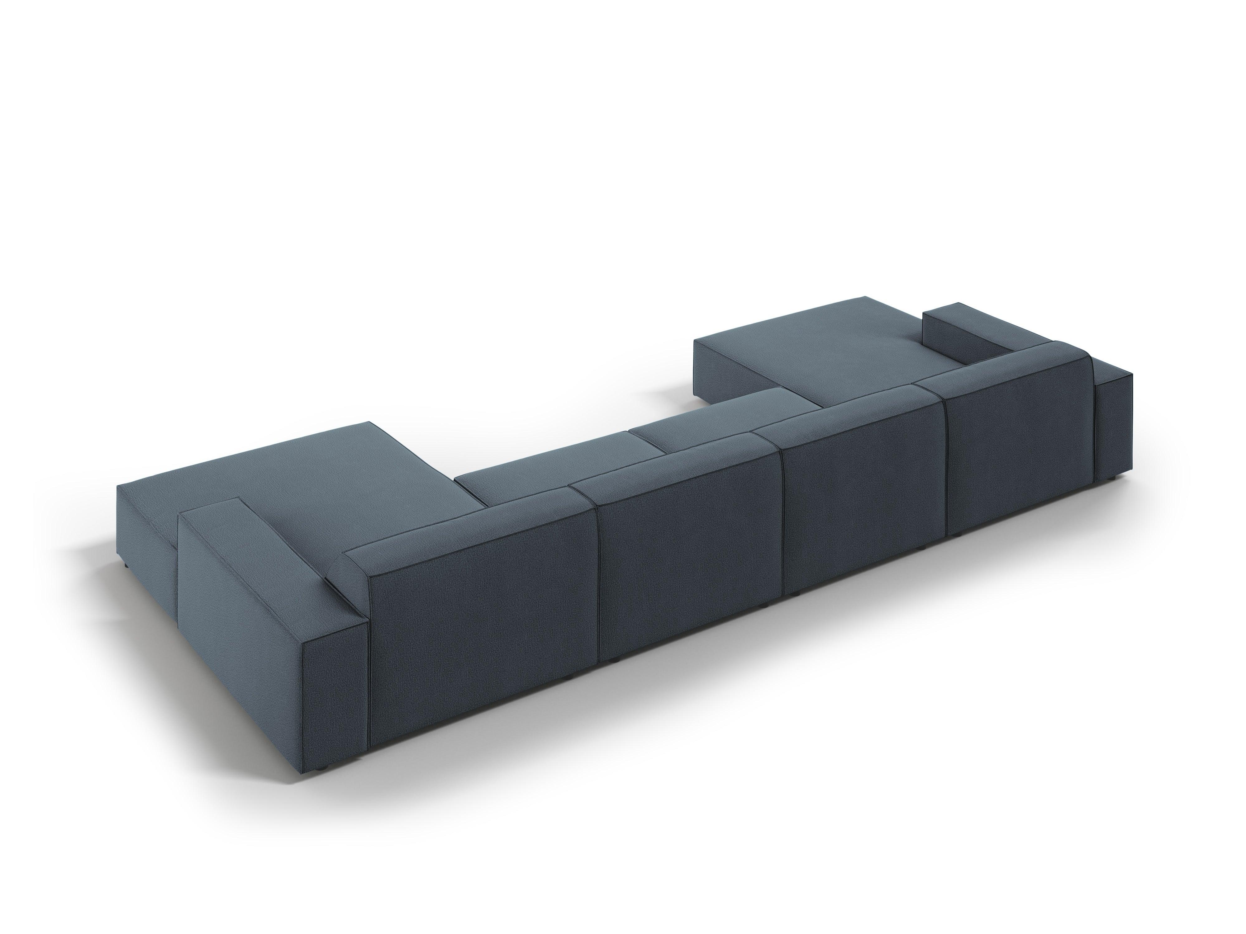 Sofa panoramiczna JODIE niebieski Micadoni    Eye on Design