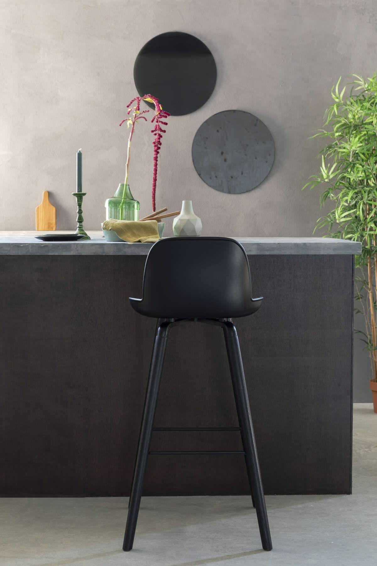 ALBERT KUIP bar chair black - Eye on Design