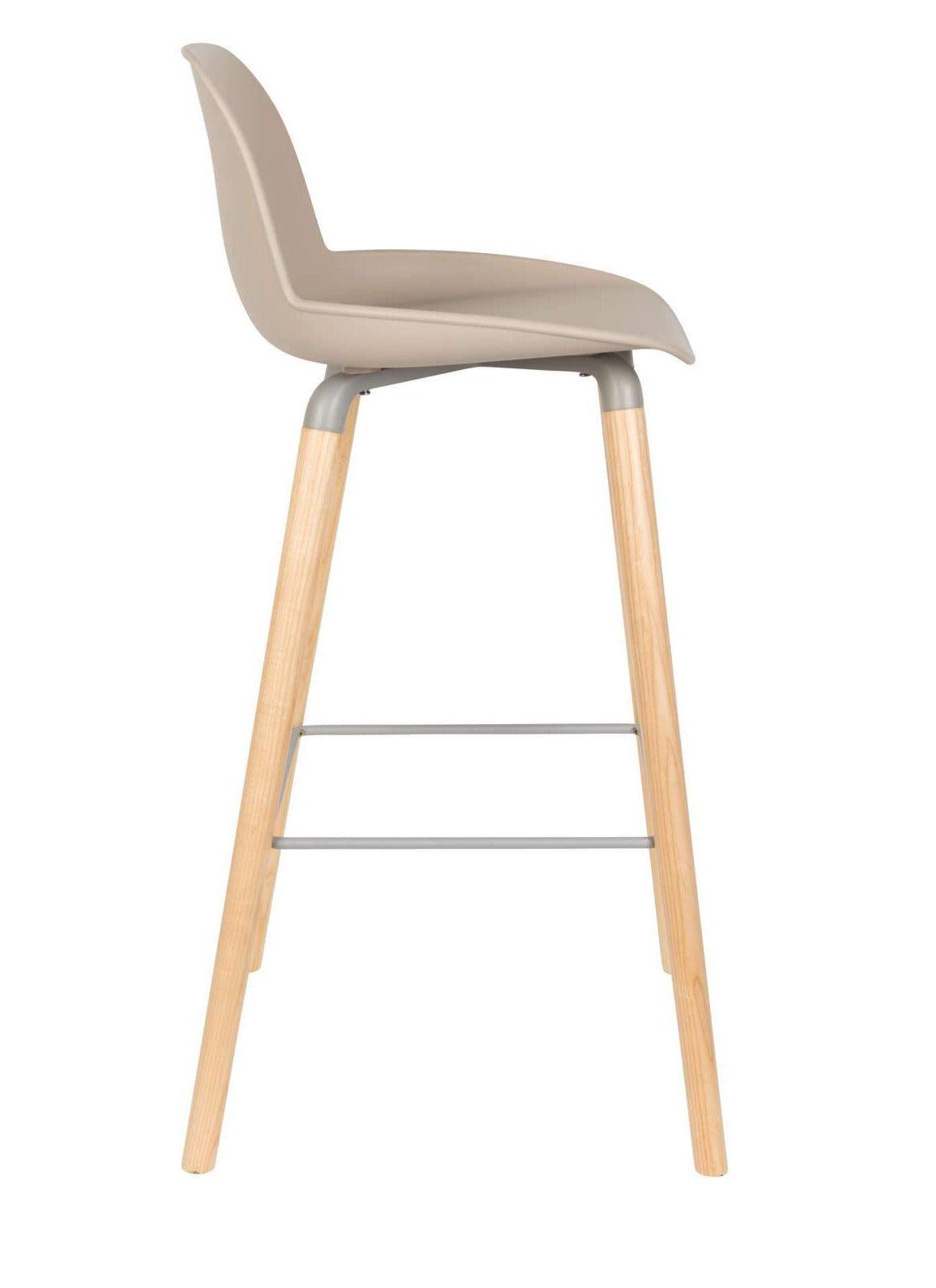 ALBERT KUIP bar stool taupe - Eye on Design