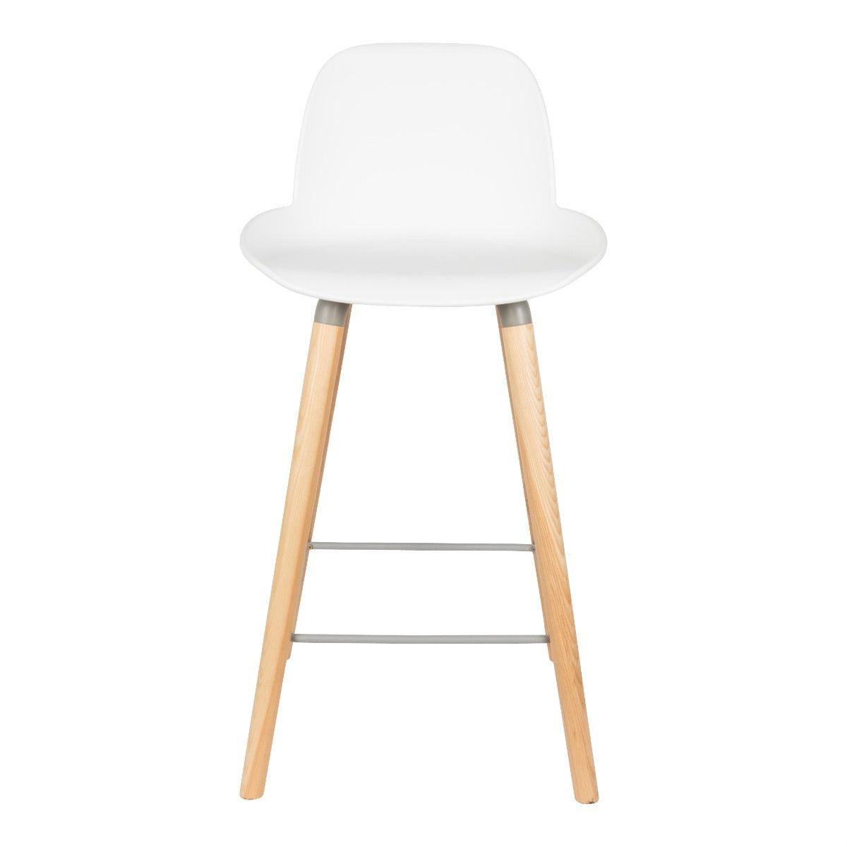 ALBERT KUIP low bar stool white - Eye on Design