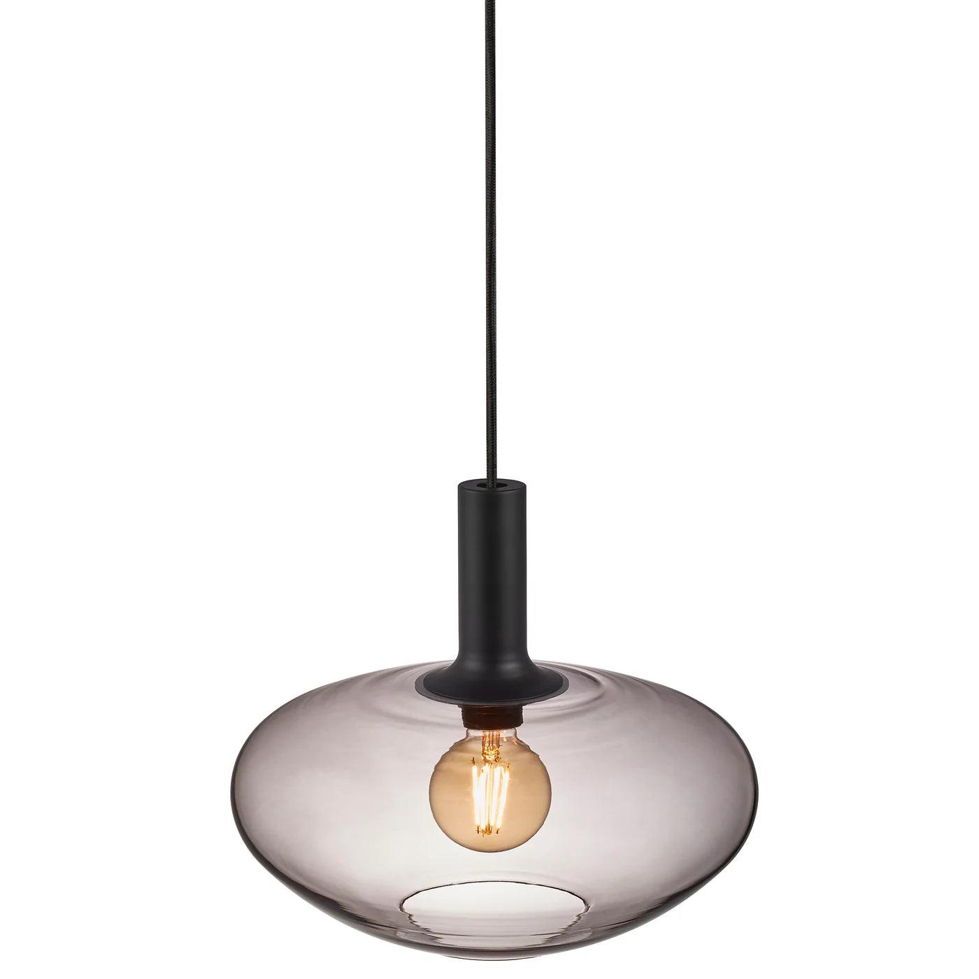 ALTON FLAT pendant lamp black - Eye on Design