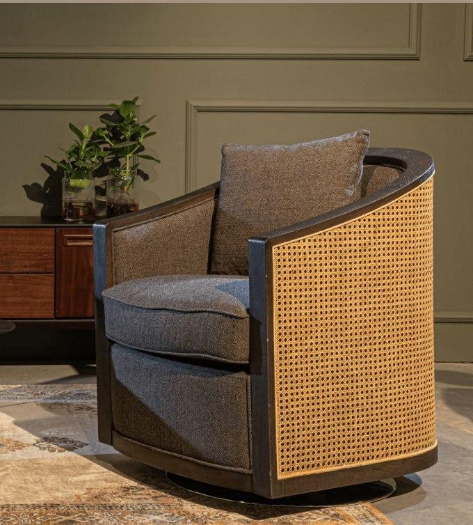 AMARON armchair grey, Dutchbone, Eye on Design