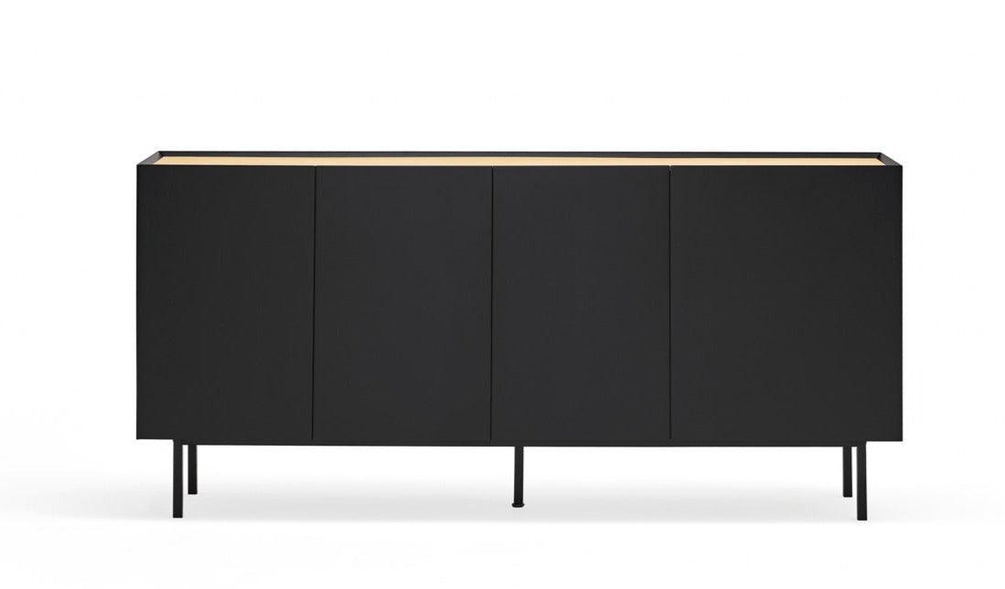 ARISTA black chest of drawers - Eye on Design