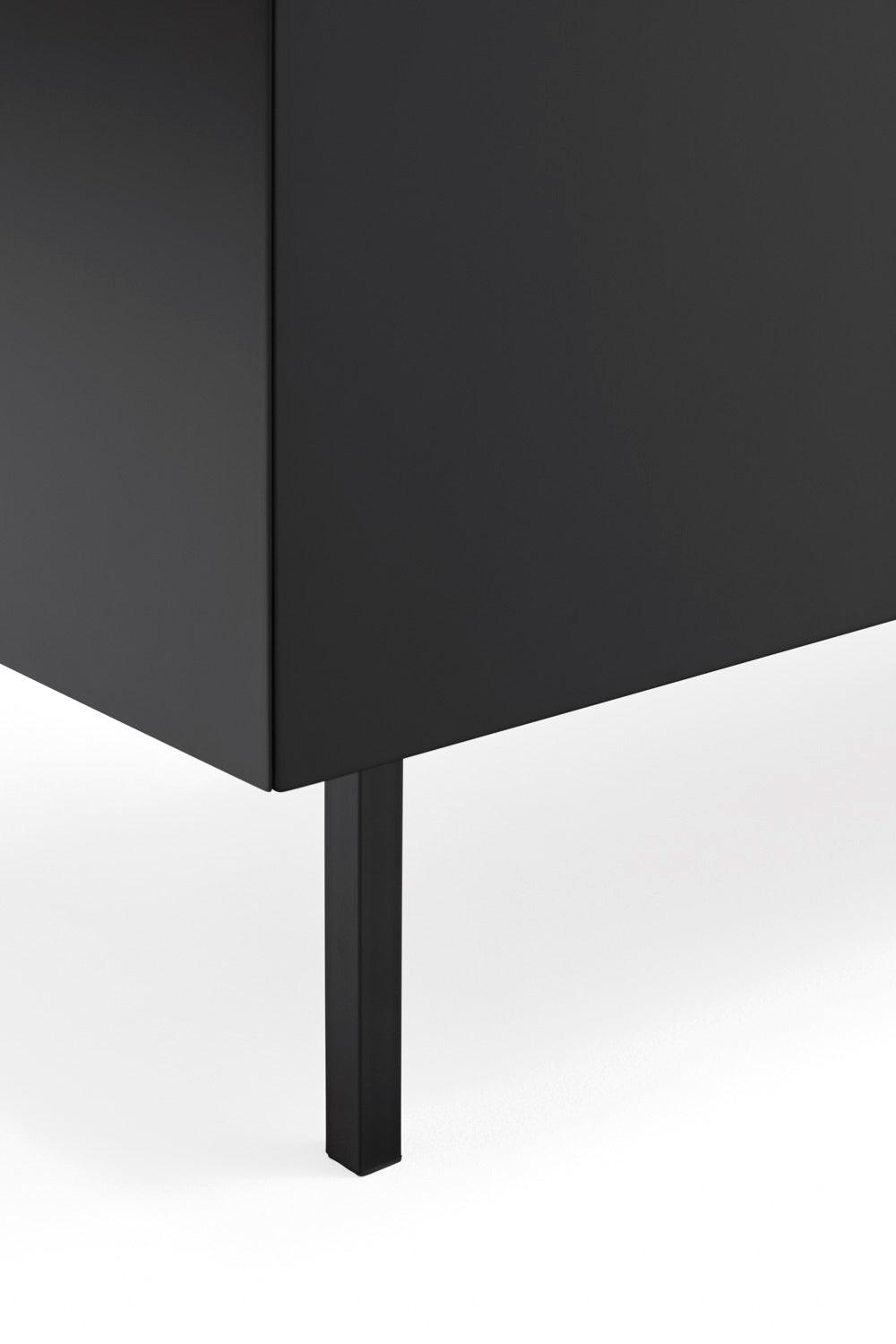 ARISTA black chest of drawers - Eye on Design