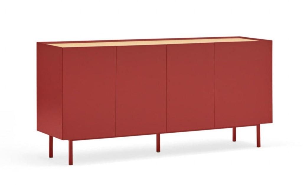 ARISTA red chest of drawers - Eye on Design