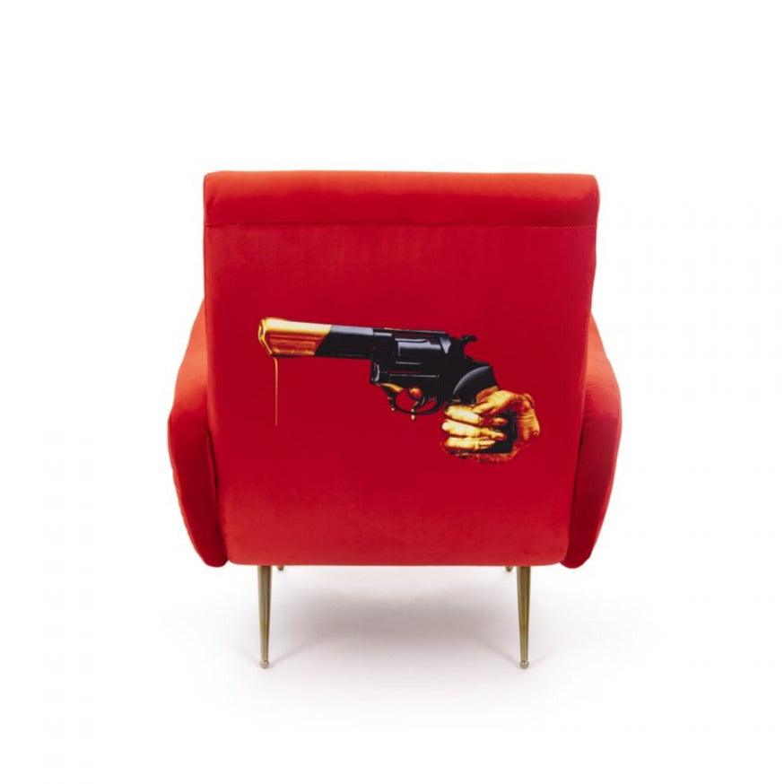 Armchair REVOLVER red - Eye on Design