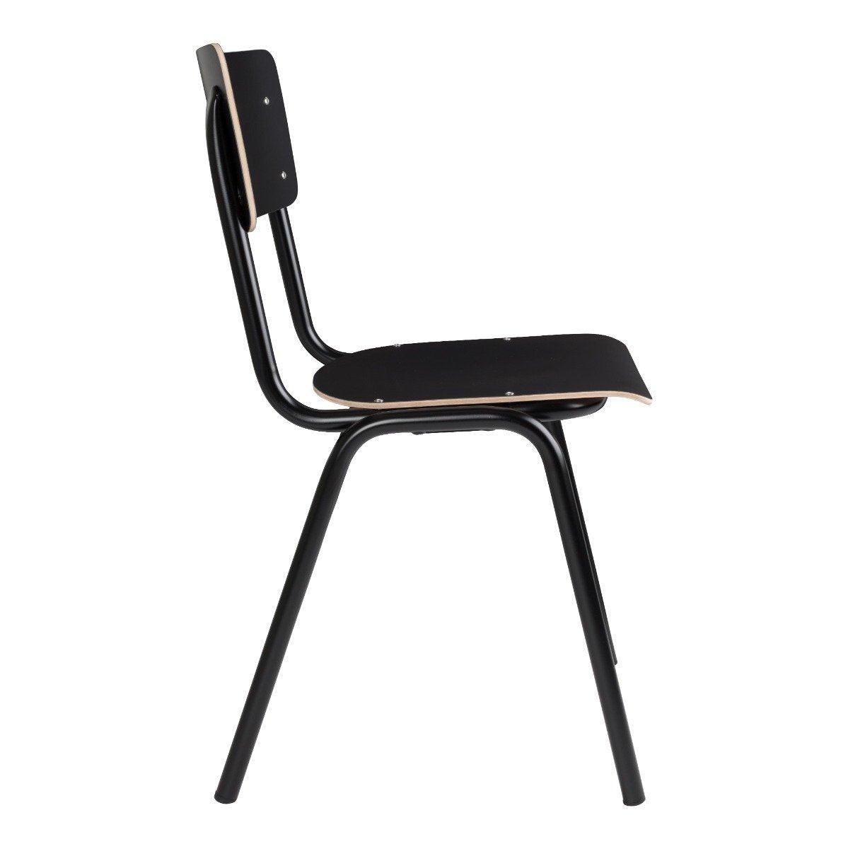 BACK TO SCHOOL chair black, Zuiver, Eye on Design