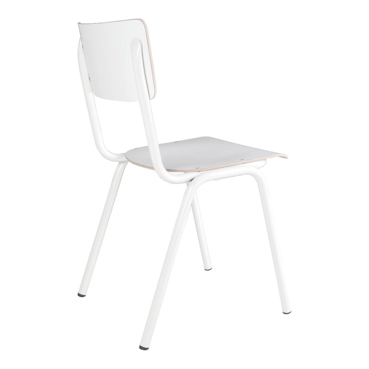 BACK TO SCHOOL chair white, Zuiver, Eye on Design