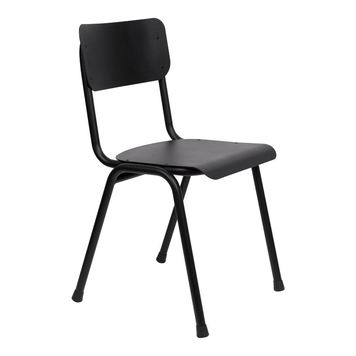 BACK TO SCHOOL outdoor chair black, Zuiver, Eye on Design