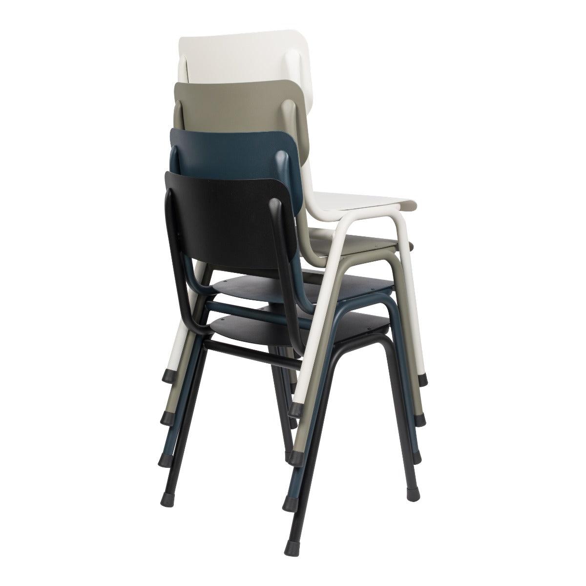 BACK TO SCHOOL outdoor chair black, Zuiver, Eye on Design