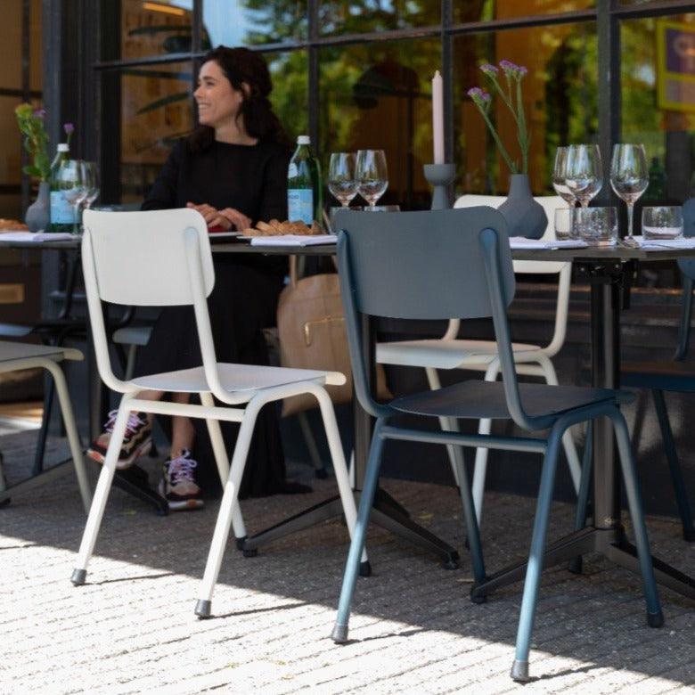 BACK TO SCHOOL outdoor chair dark blue, Zuiver, Eye on Design