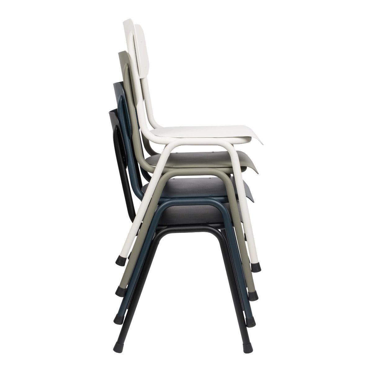 BACK TO SCHOOL outdoor chair white, Zuiver, Eye on Design