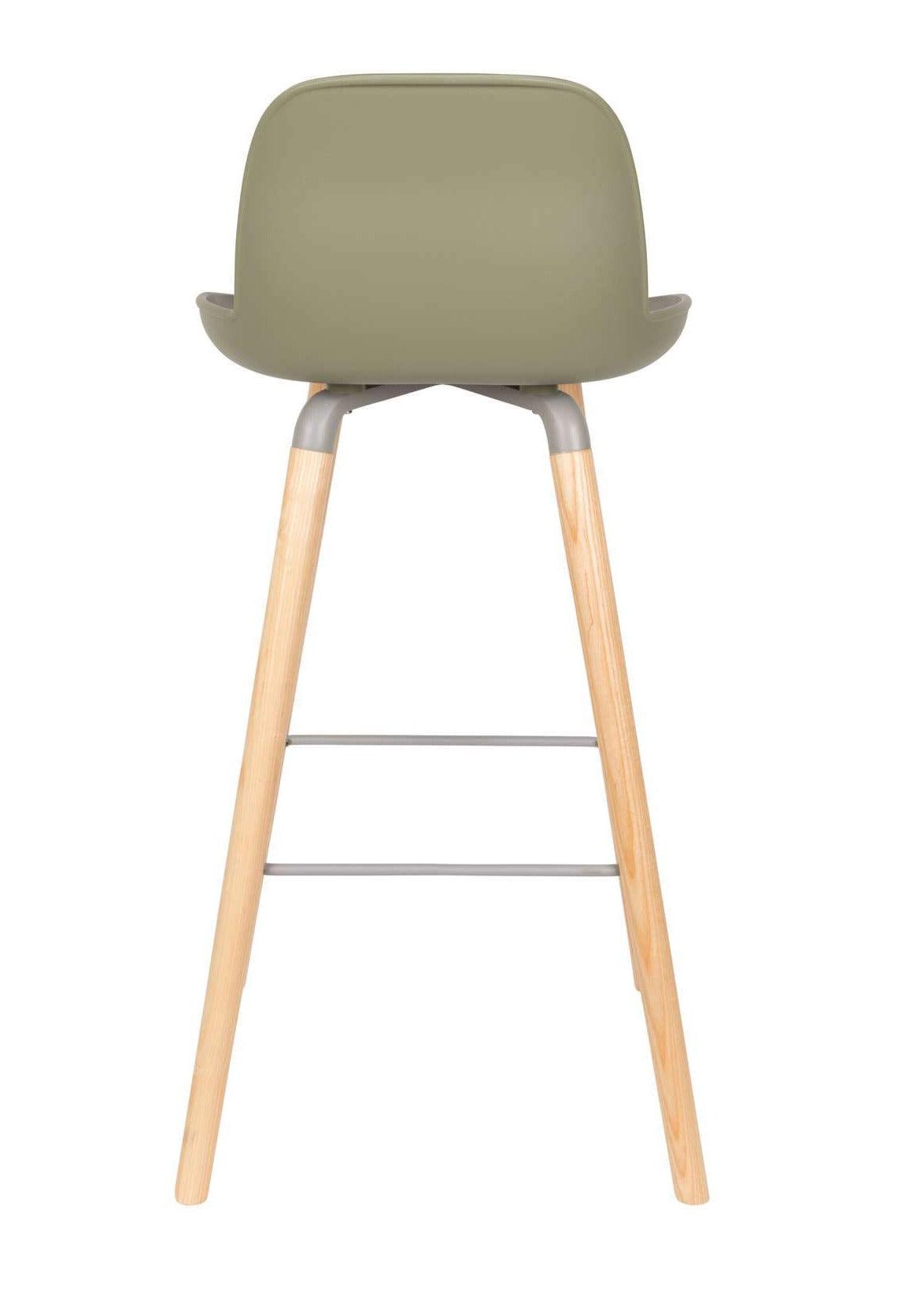 Bar stool ALBERT KUIP green, Zuiver, Eye on Design