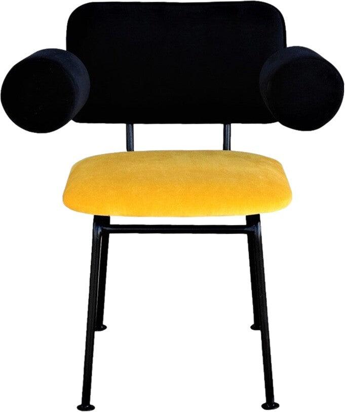 BEE armchair black and yellow, Happy Barok, Eye on Design