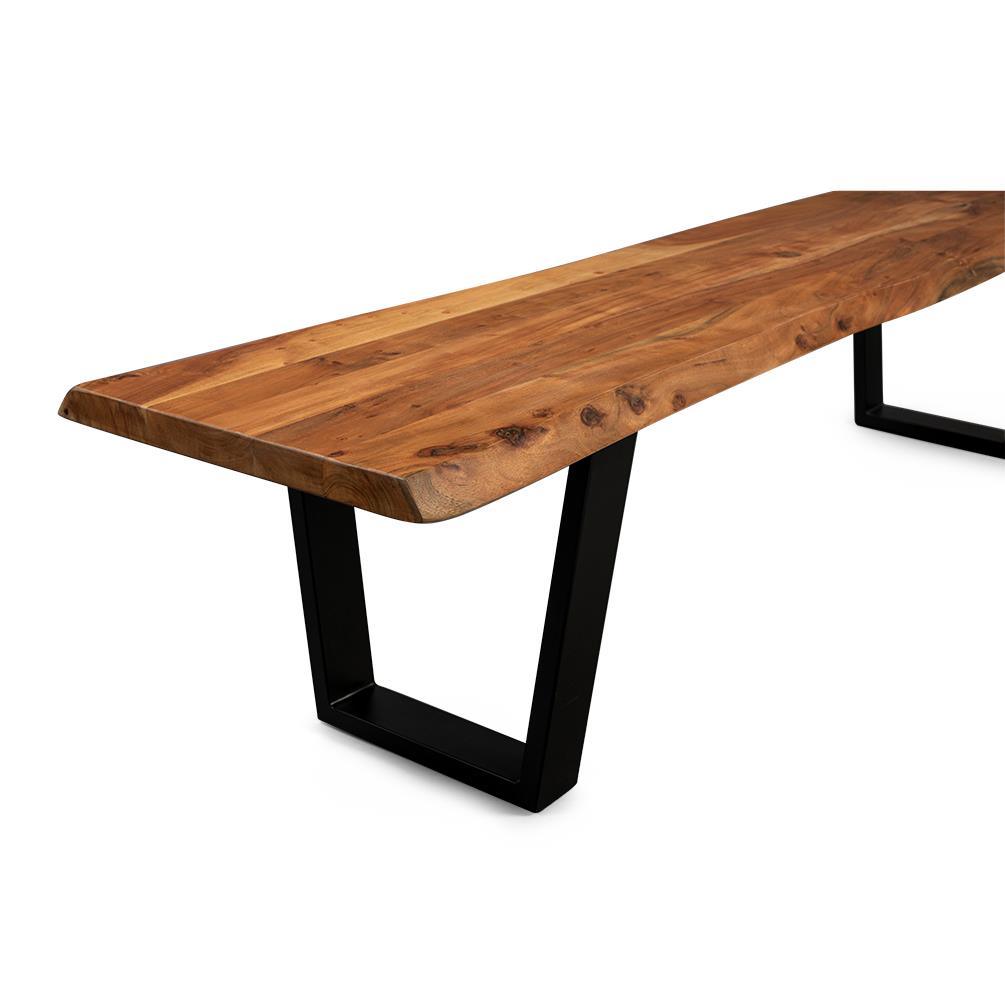 Bench AKA acacia wood - Eye on Design