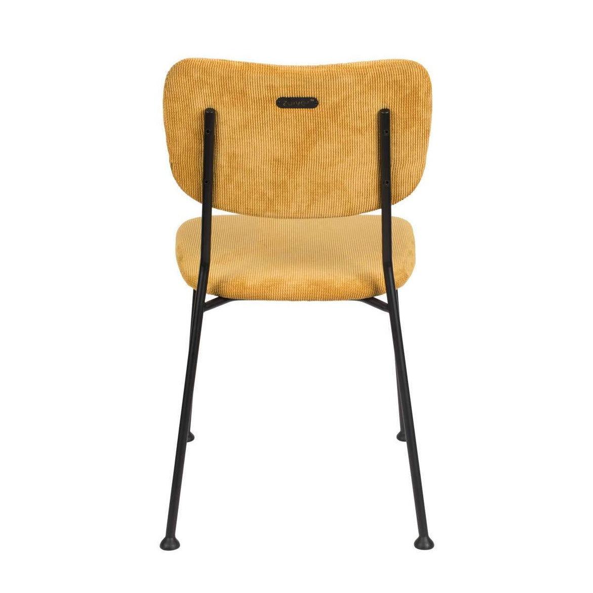 BENSON chair mustard, Zuiver, Eye on Design