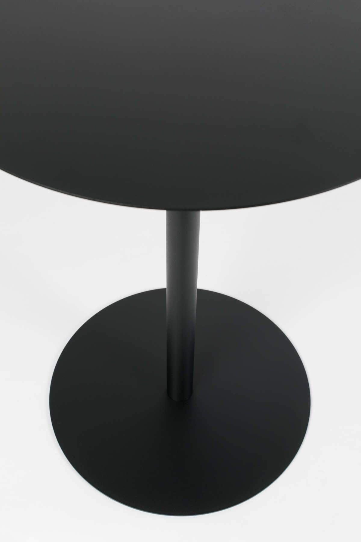 BISTRO SNOW round table black - Eye on Design