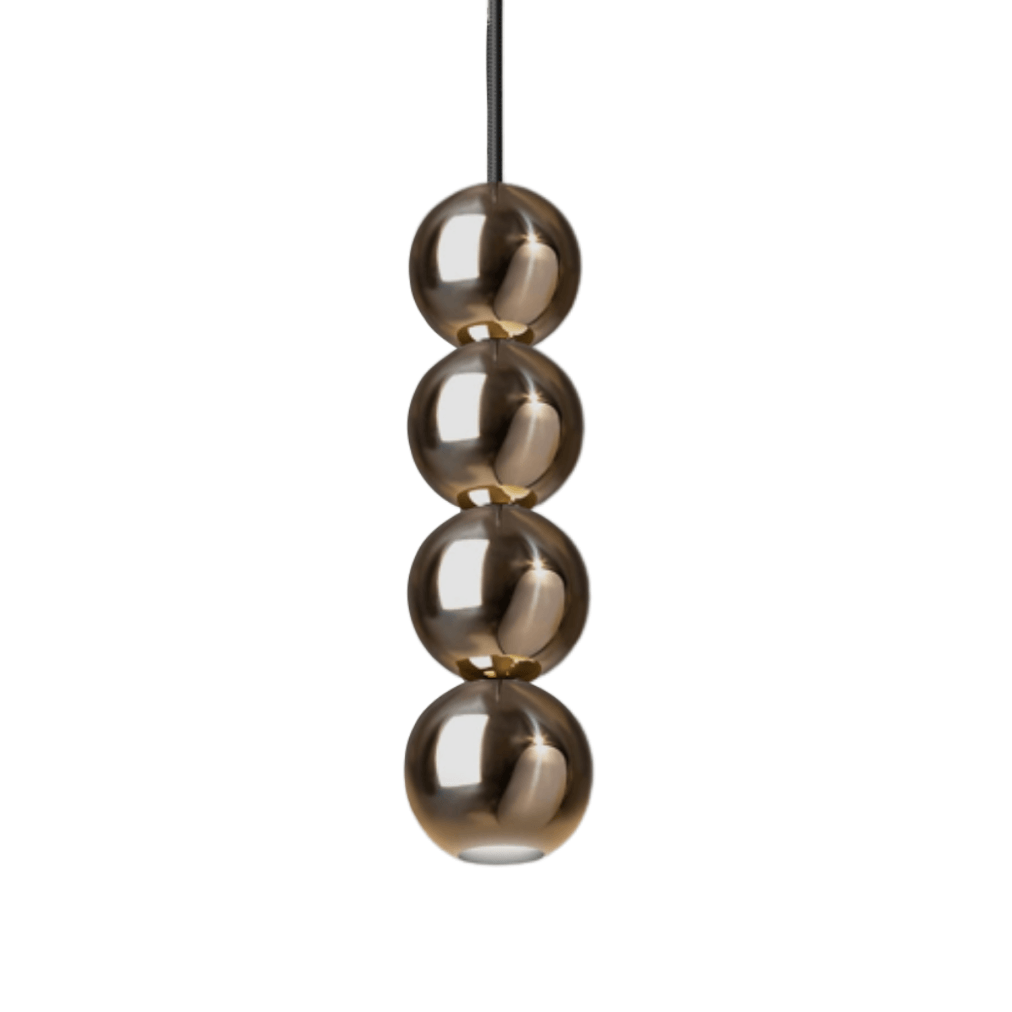 BOLA BOLA LED pendant lamp metallic - Eye on Design