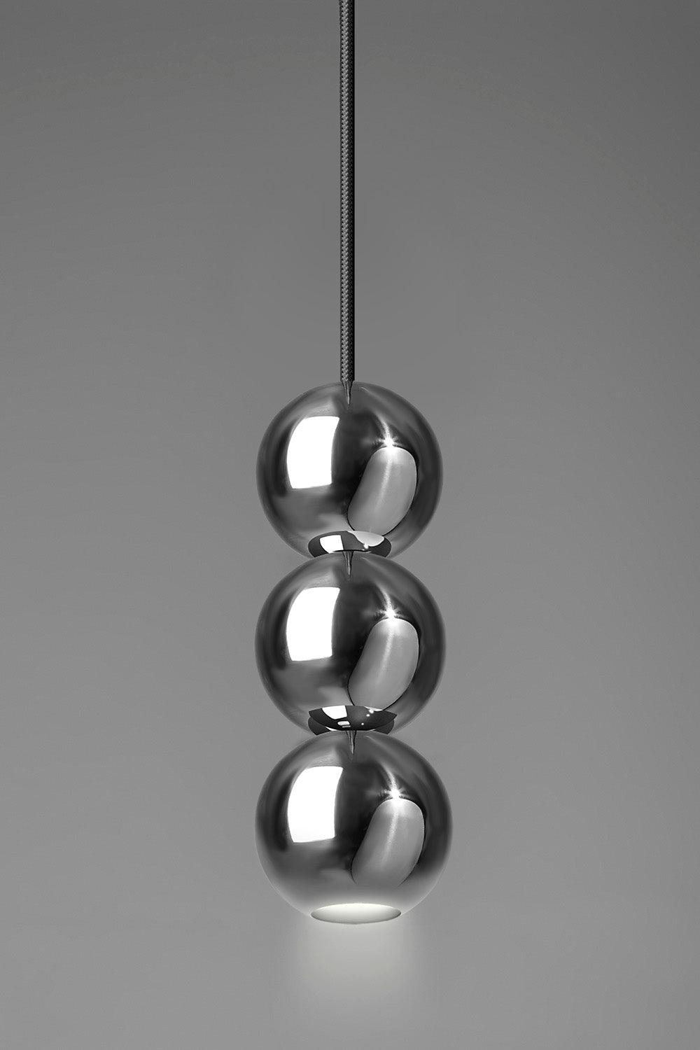 BOLA BOLA LED pendant lamp metallic - Eye on Design