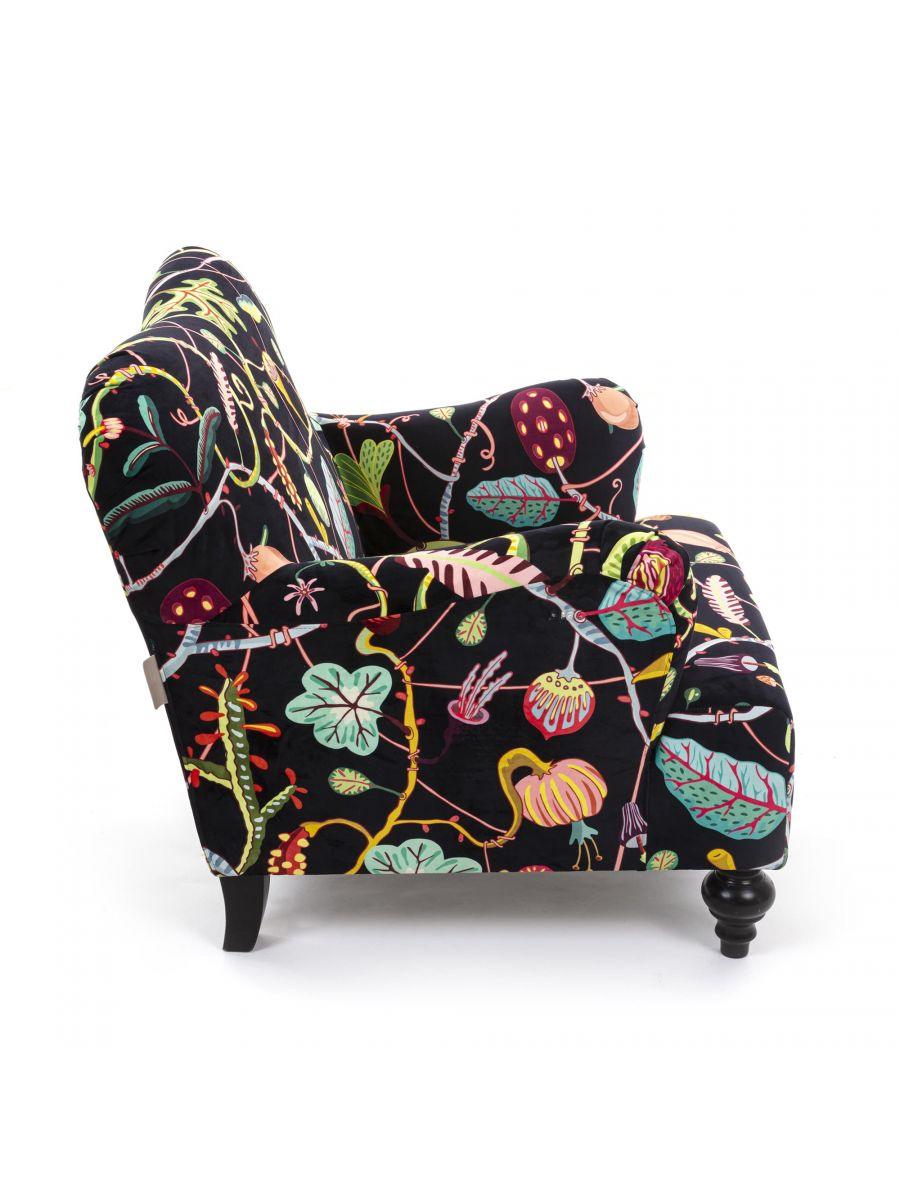 BOTANICAL DIVA armchair black - Eye on Design