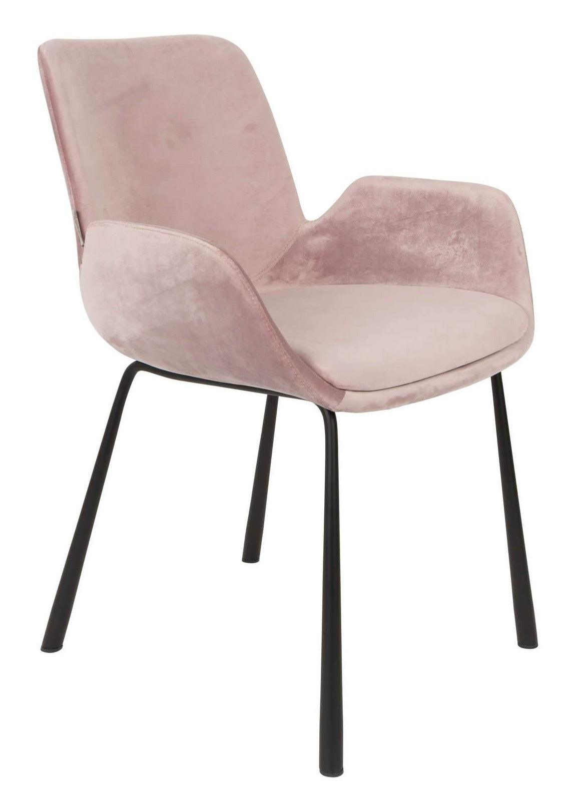 BRIT armchair pink, Zuiver, Eye on Design