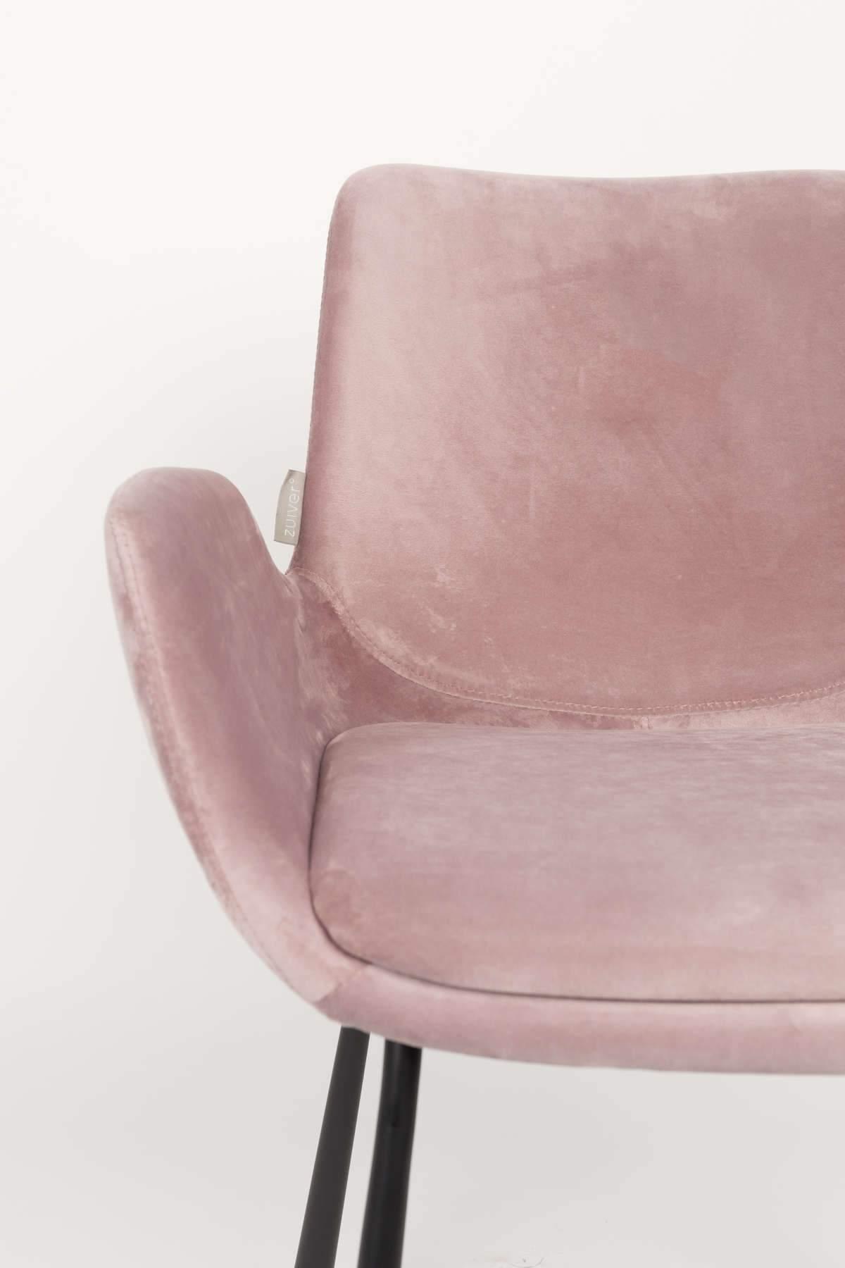 BRIT armchair pink, Zuiver, Eye on Design