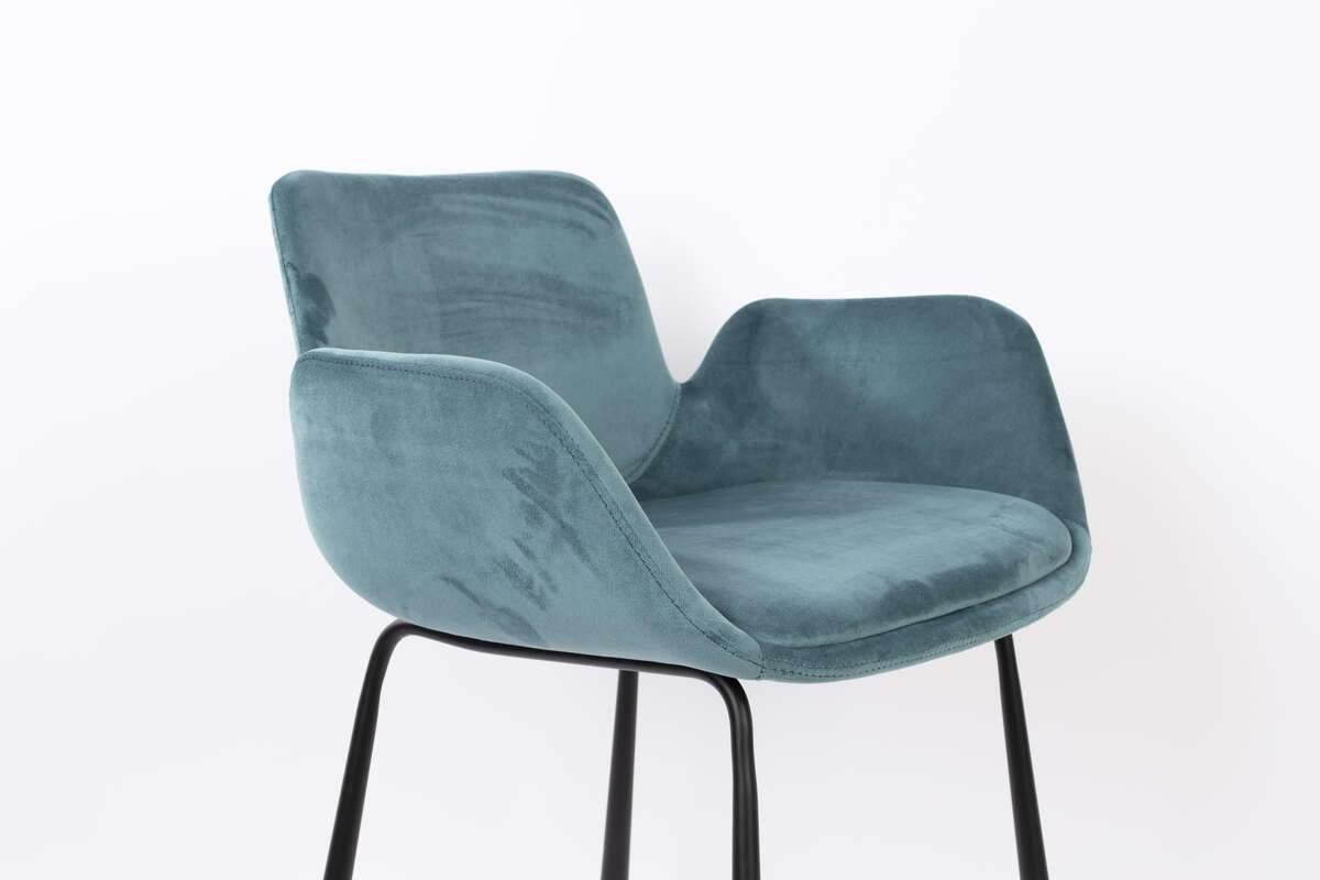 BRIT bar chair blue - Eye on Design