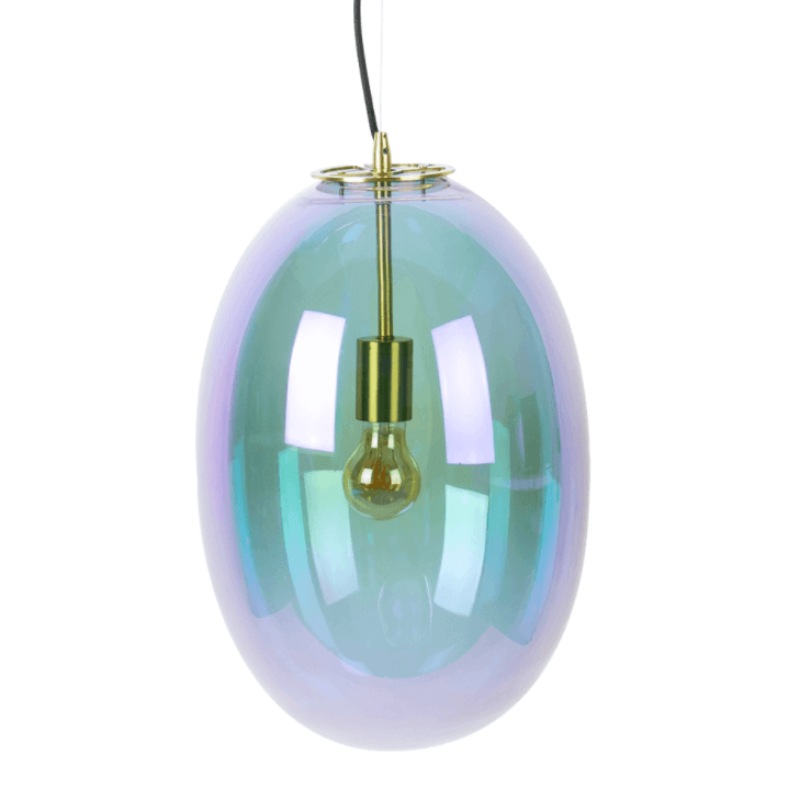 BUBBLE BLOWER LONG opal glass pendant lamp - Eye on Design