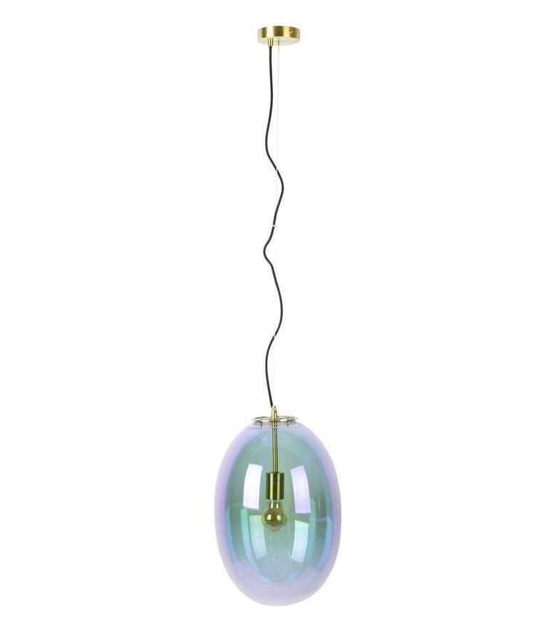 BUBBLE BLOWER LONG opal glass pendant lamp - Eye on Design