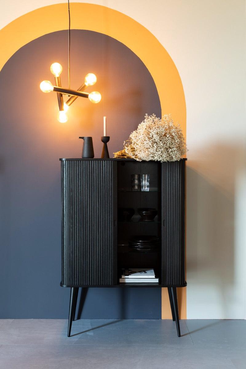 Cabinet BARBIER black oak, Zuiver, Eye on Design