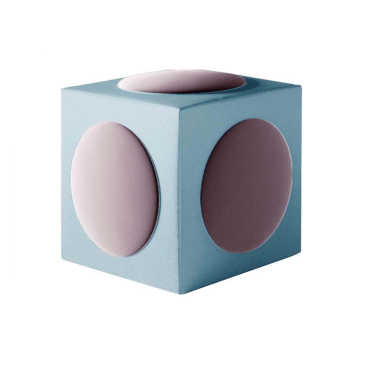 CACKO pouffe purple with blue - Eye on Design