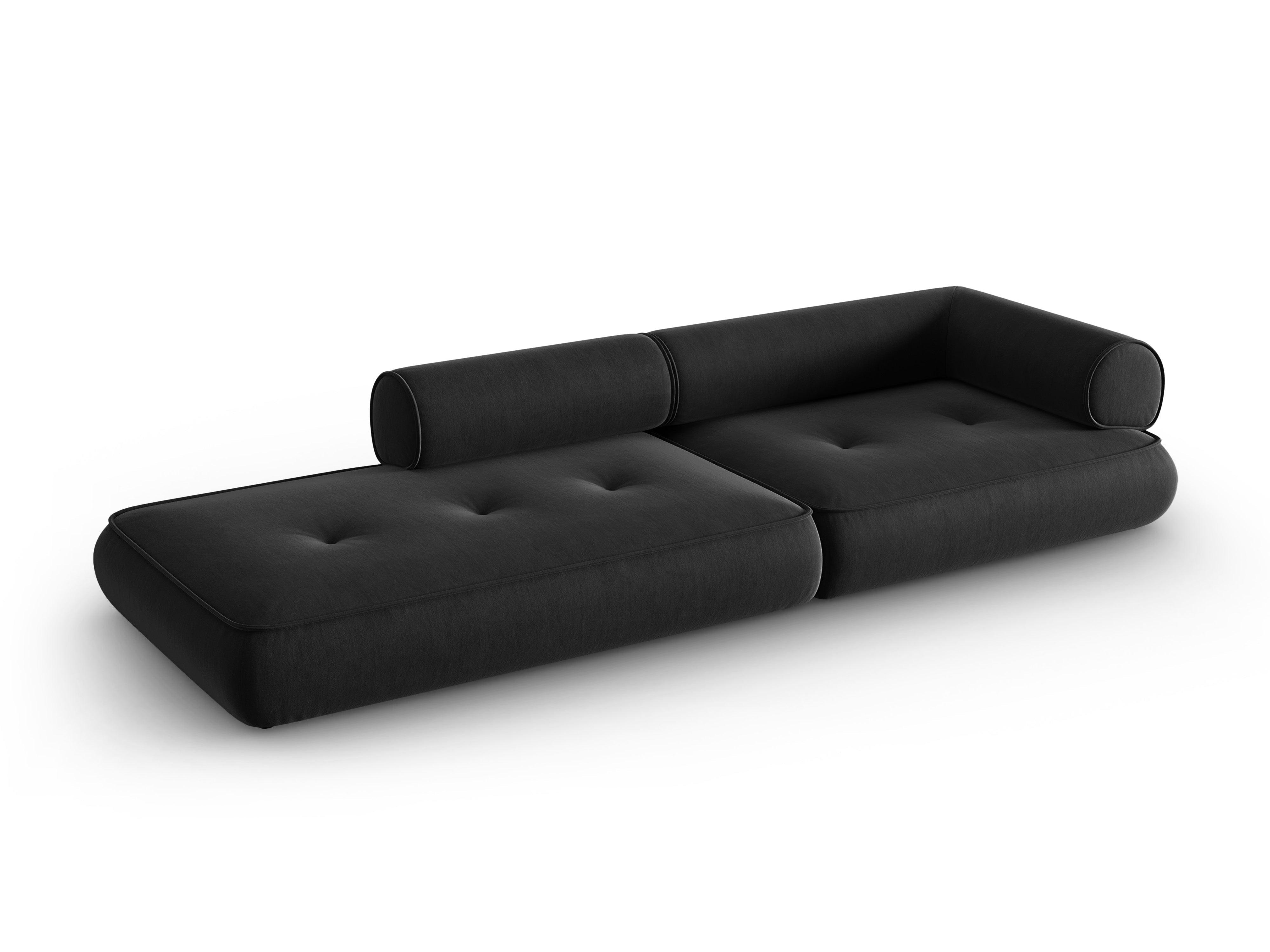 Modular Left Open Sofa, "Lily", 4 Seats, 292x105x74
 Made in Europe, Maison Heritage, Eye on Design